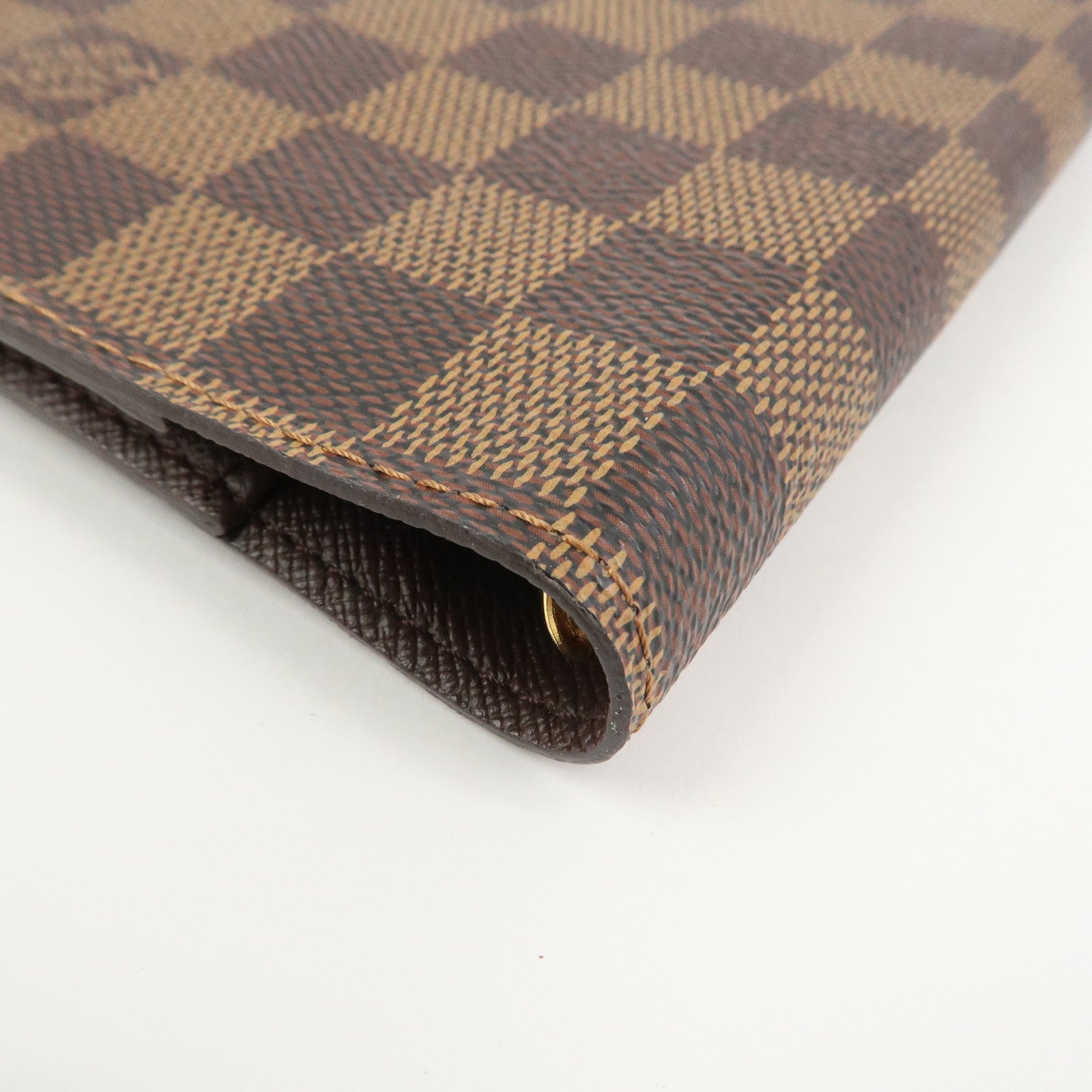 Louis Vuitton Damier Agenda PM Planner Cover Damier Ebene R20700