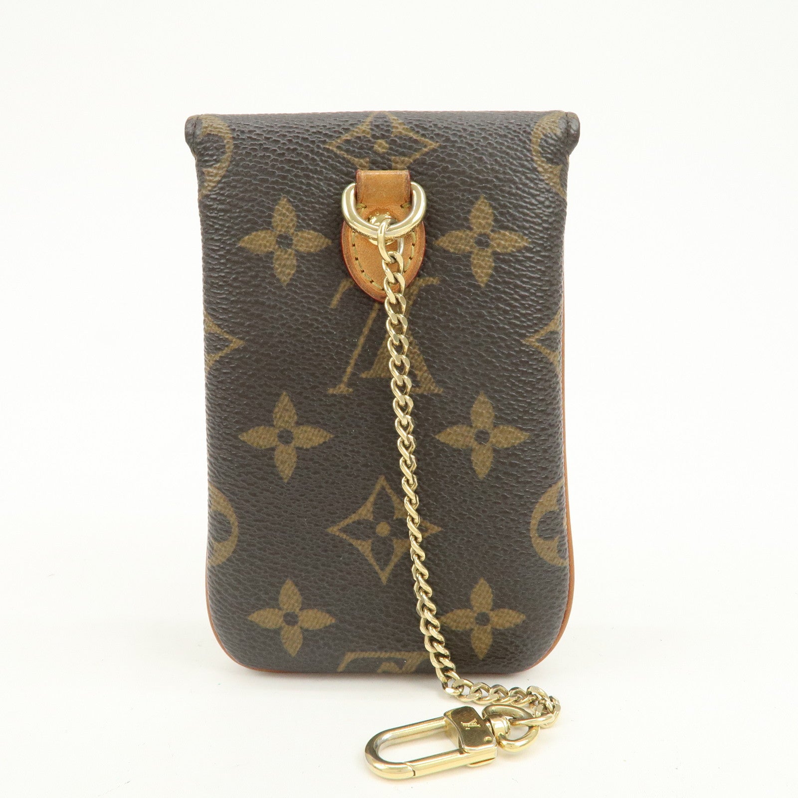 Louis Vuitton Monogram Etui Telefonne MM Brown M66546