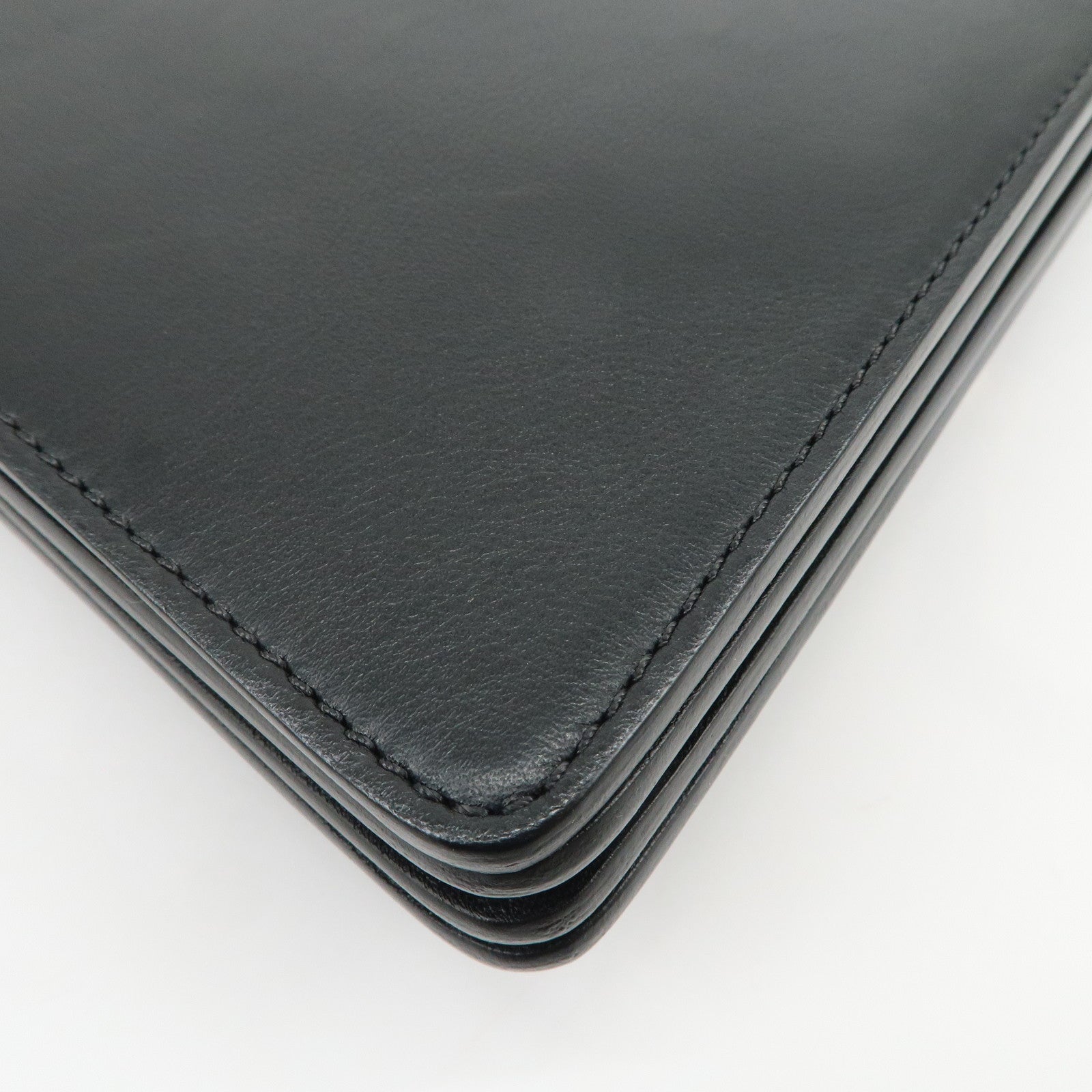 Chloe Faye Suede Leather 2Way Bag Hand Bag Shoulder Bag Black