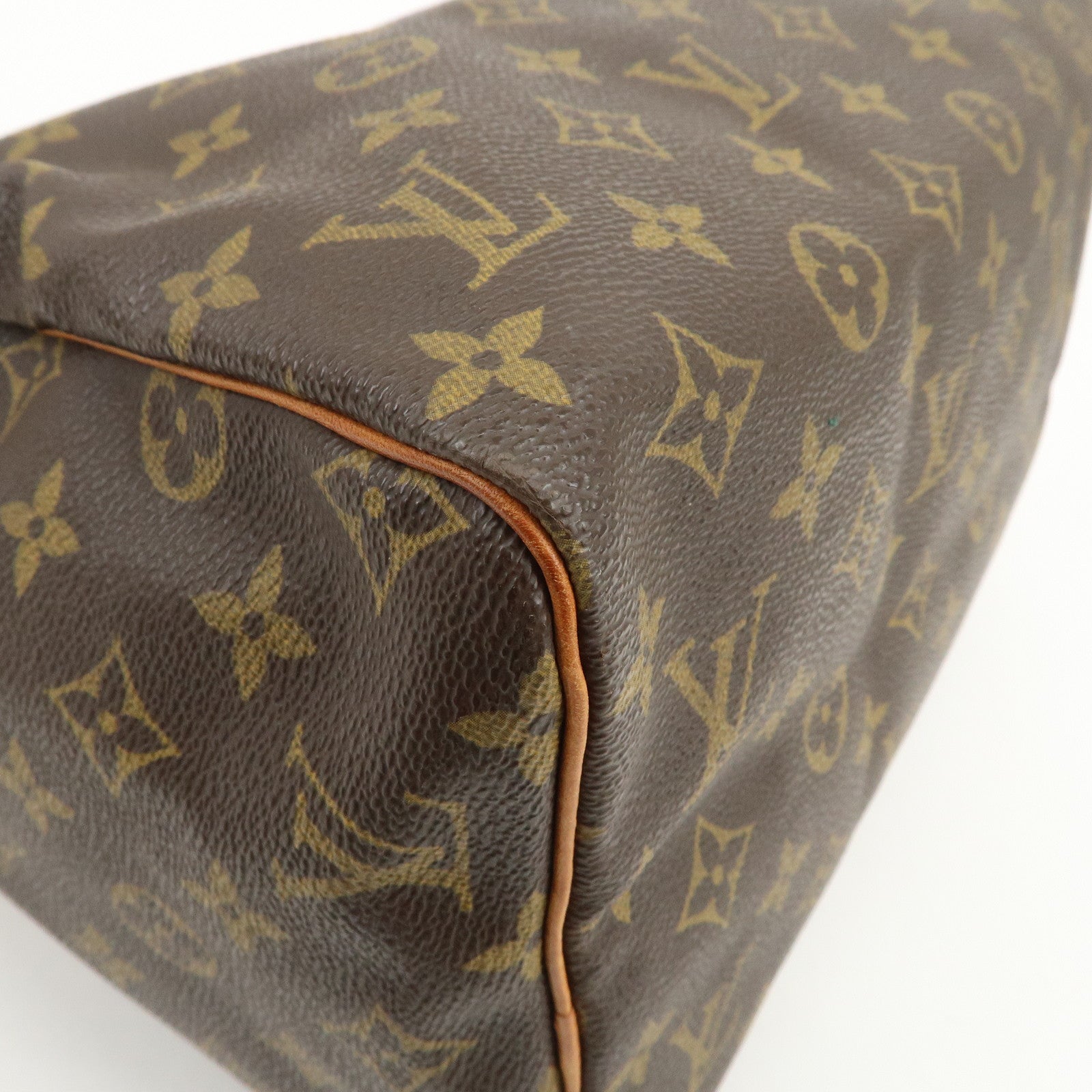 Louis Vuitton Monogram Speedy 30 Boston Bag Hand Bag Brown M41526
