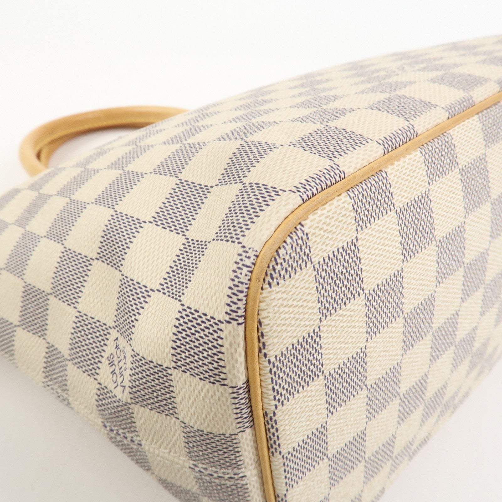 Louis Vuitton Damier Azur Saleya PM Tote Bag Hand Bag N51186