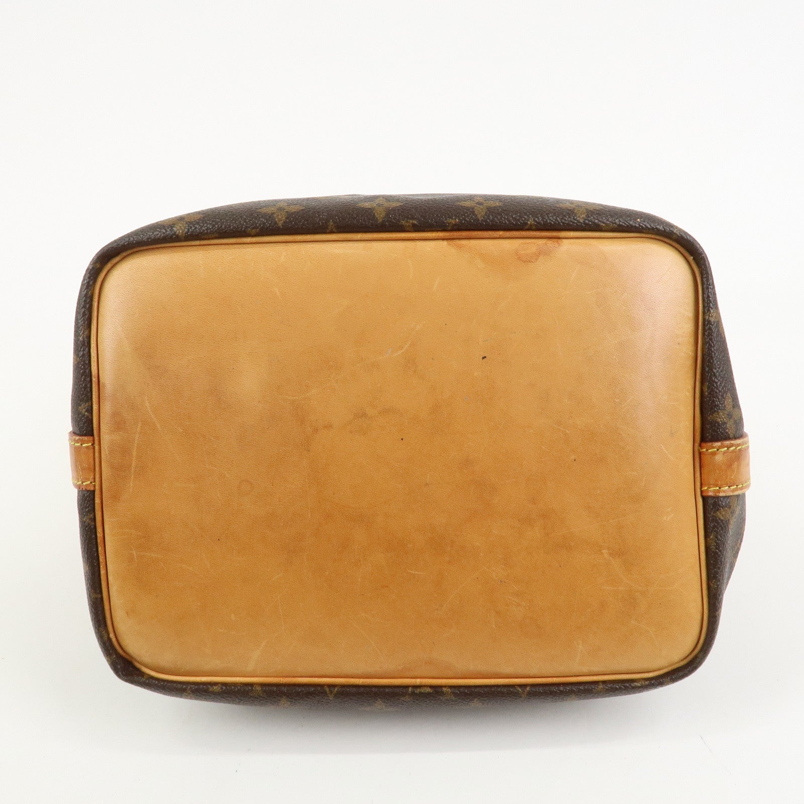 Louis Vuitton Monogram Petit Noe Shoulder Bag Brown M42226