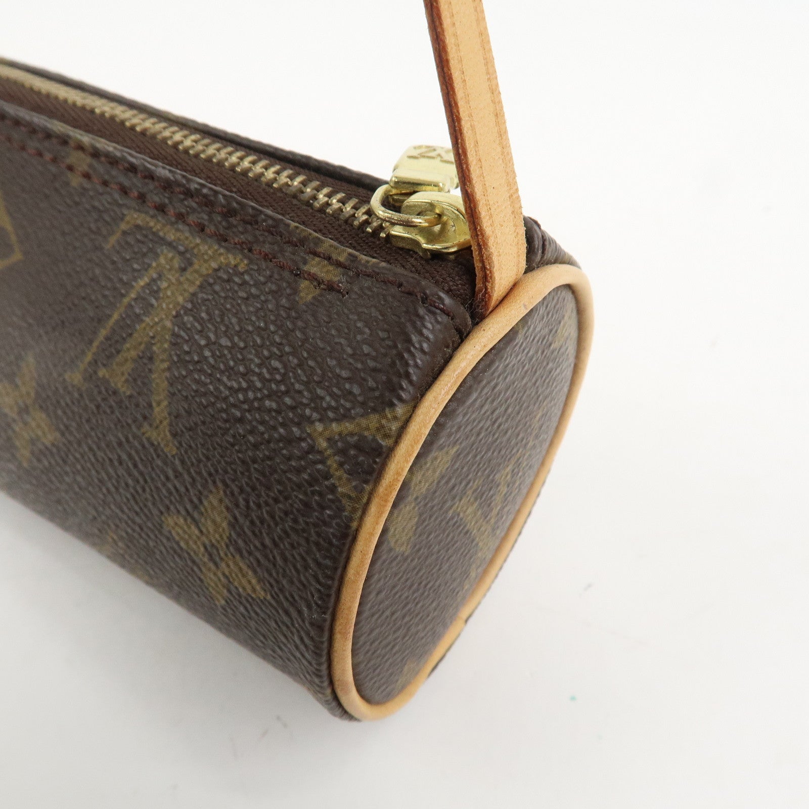 Louis Vuitton Monogram Mini Pouch for Papillon Bag Brown New Style