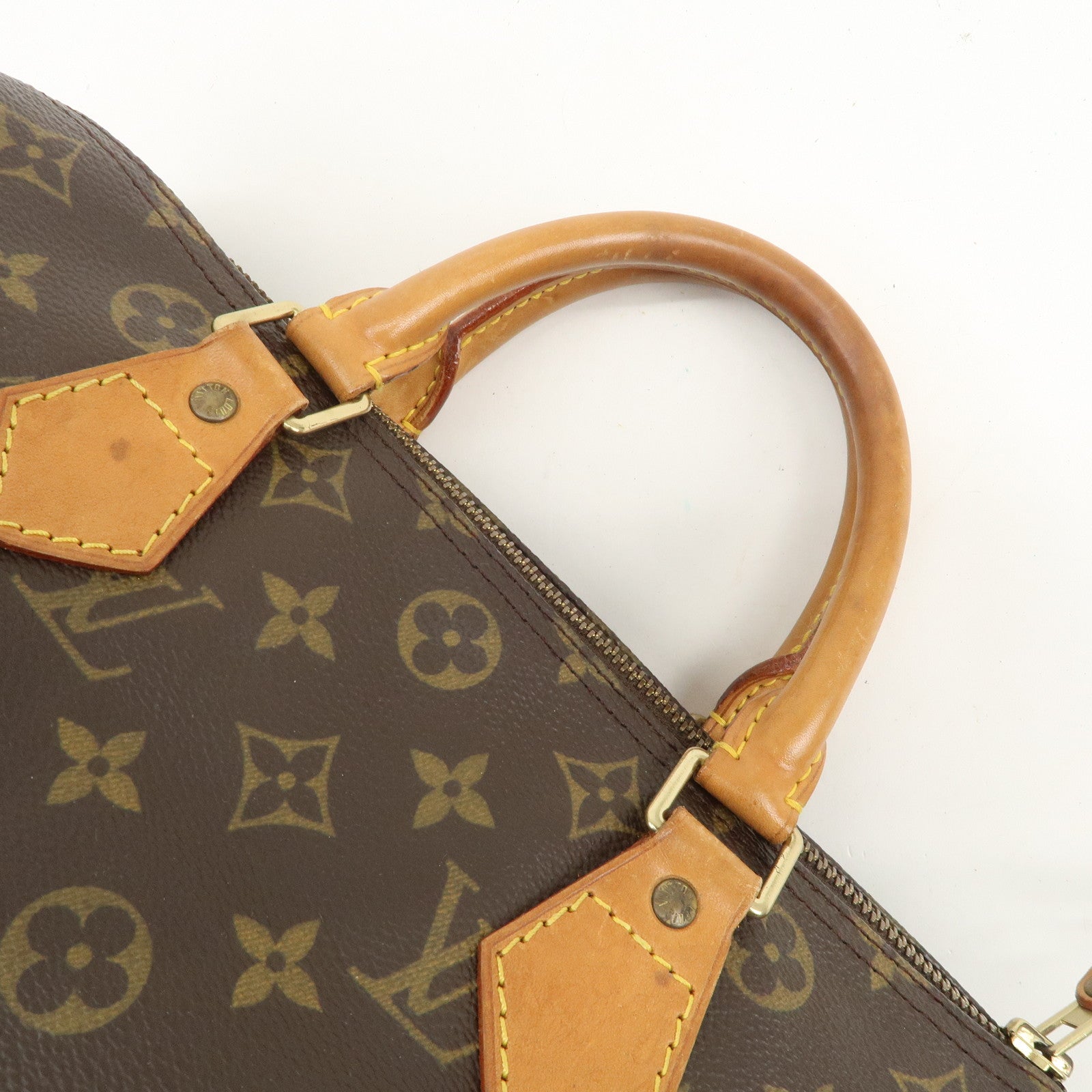 Louis Vuitton Monogram Speedy 30 Boston Bag Hand Bag Brown M41526