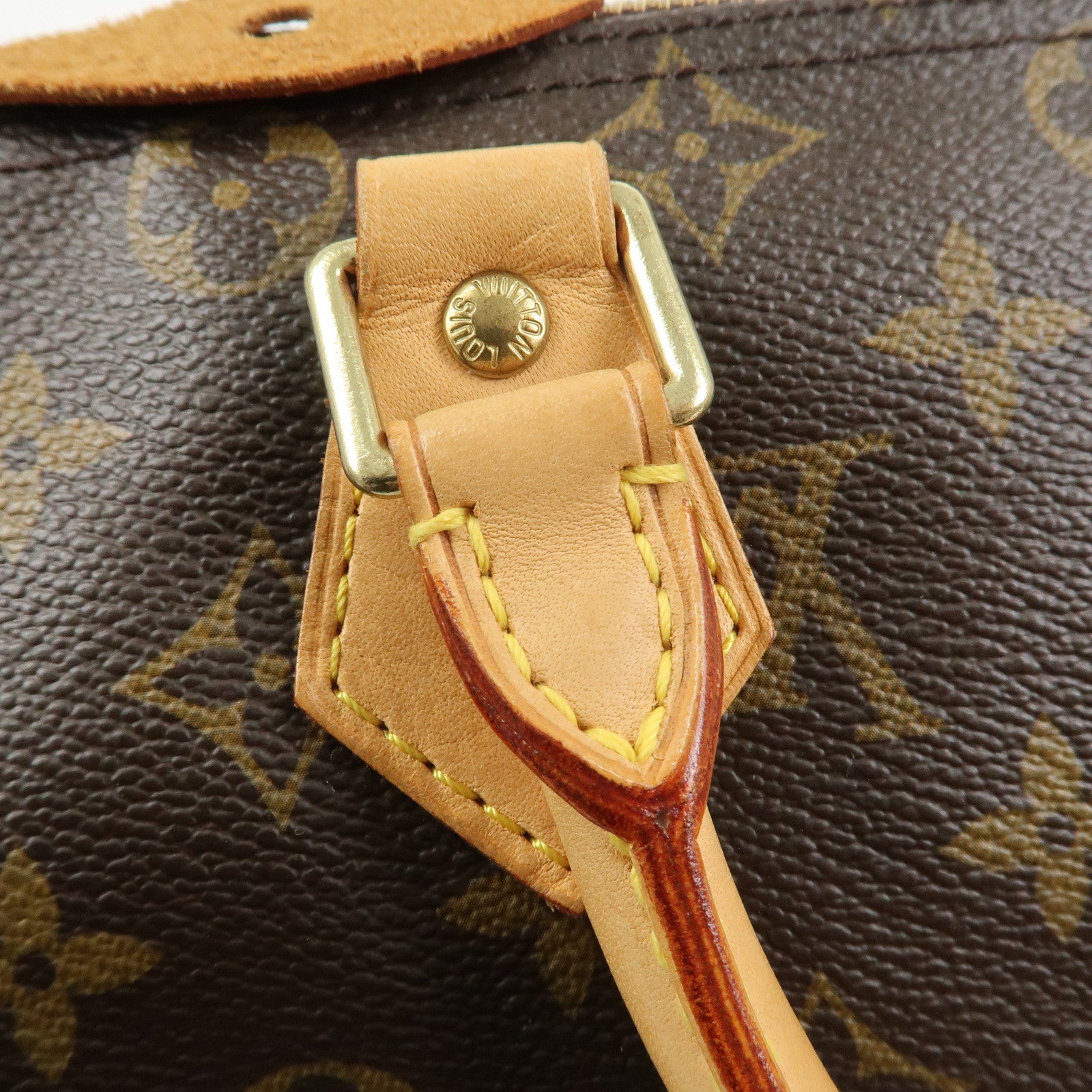 Louis Vuitton Monogram Speedy 30 Boston Bag Hand Bag Brown M41526