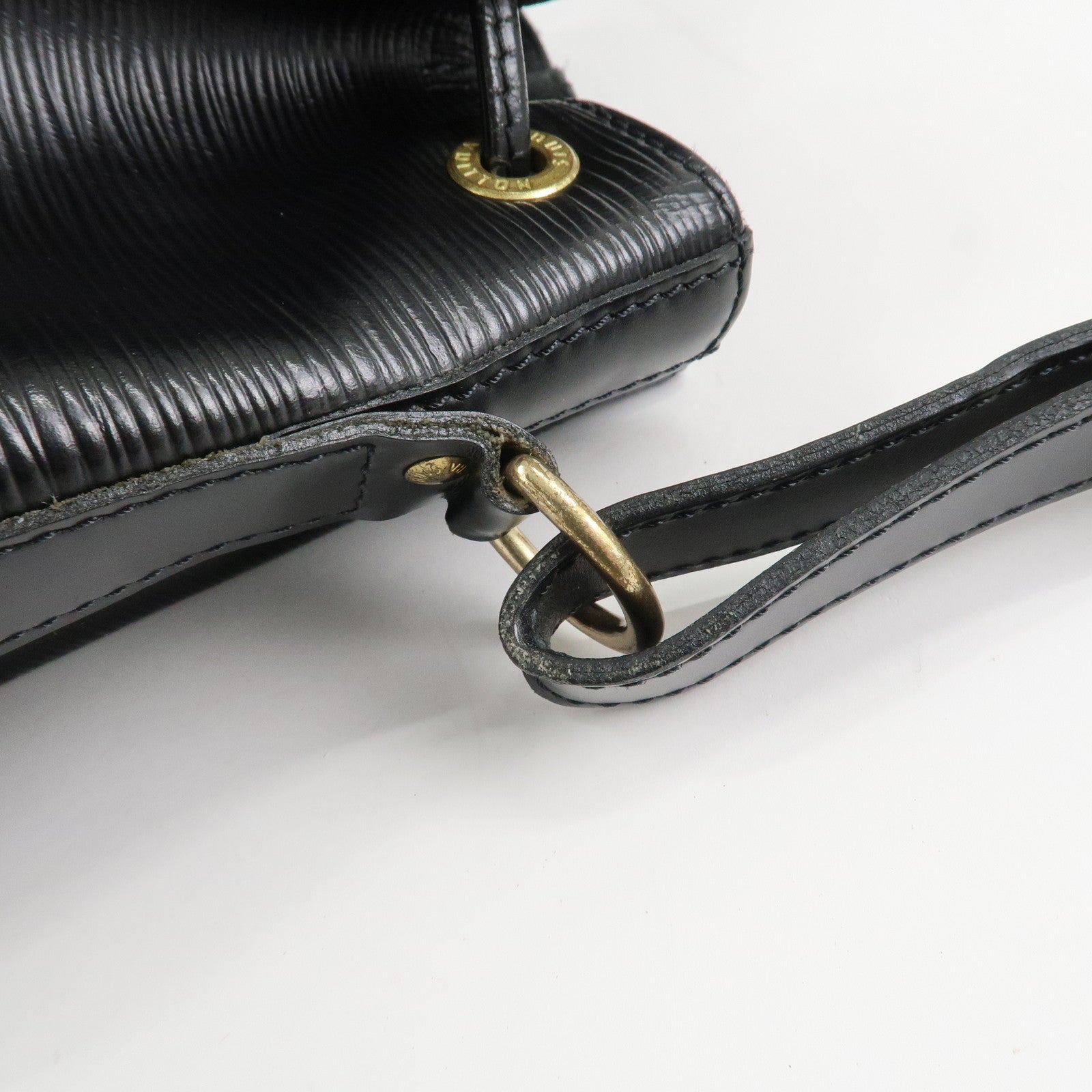 Louis Vuitton Epi Petit Noe Shoulder Bag Noir Black M59012 Used