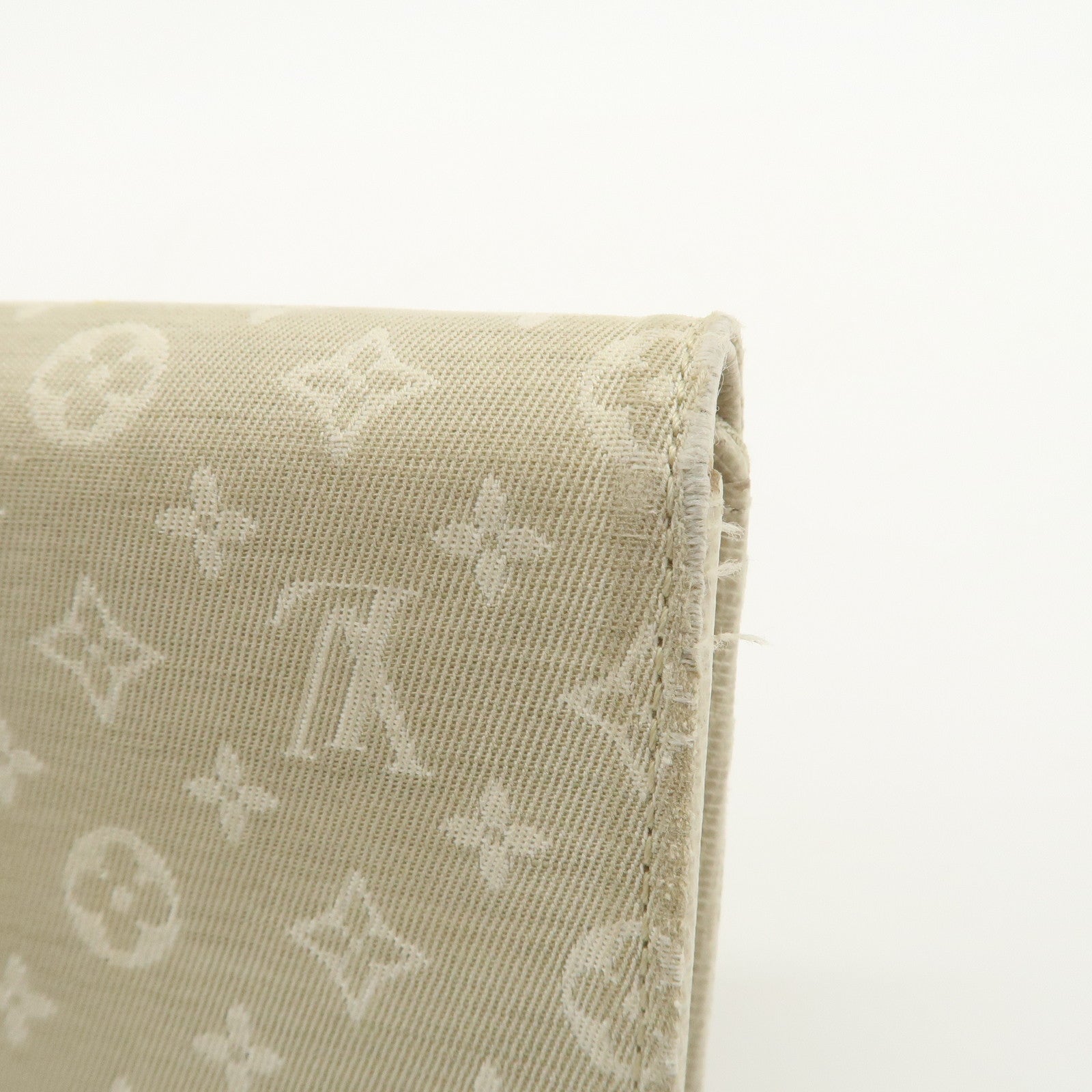 Louis Vuitton Monogram Mini Lin Portefeuille Sarah Wallet M95311