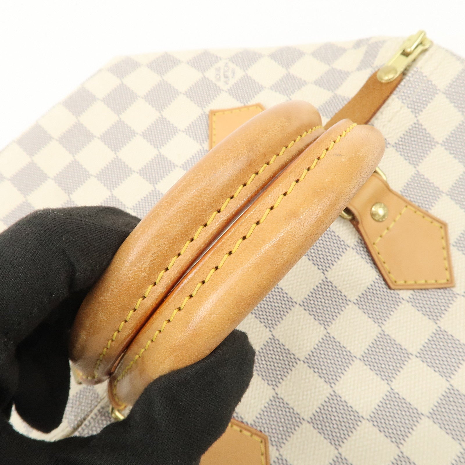 Louis Vuitton Damier Azur Speedy 30 Boston Bag Hand Bag N41370