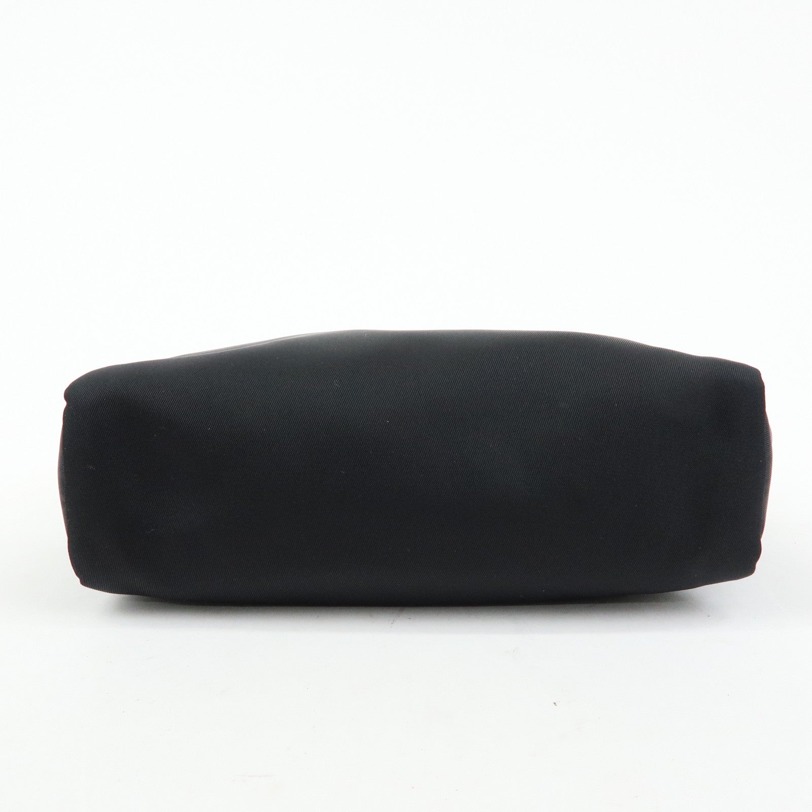 PRADA Triangle Logo Re-Nylon Saffiano Leather Cosmetic Pouch 1NE693