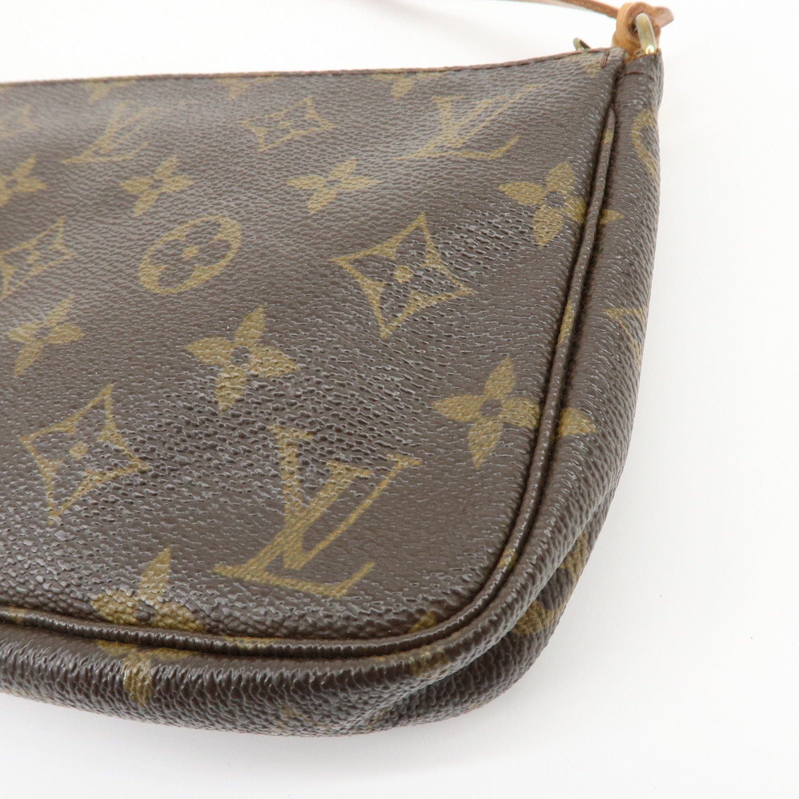 Louis Vuitton Monogram Pochette Accessoires Pouch Hand Bag M51980