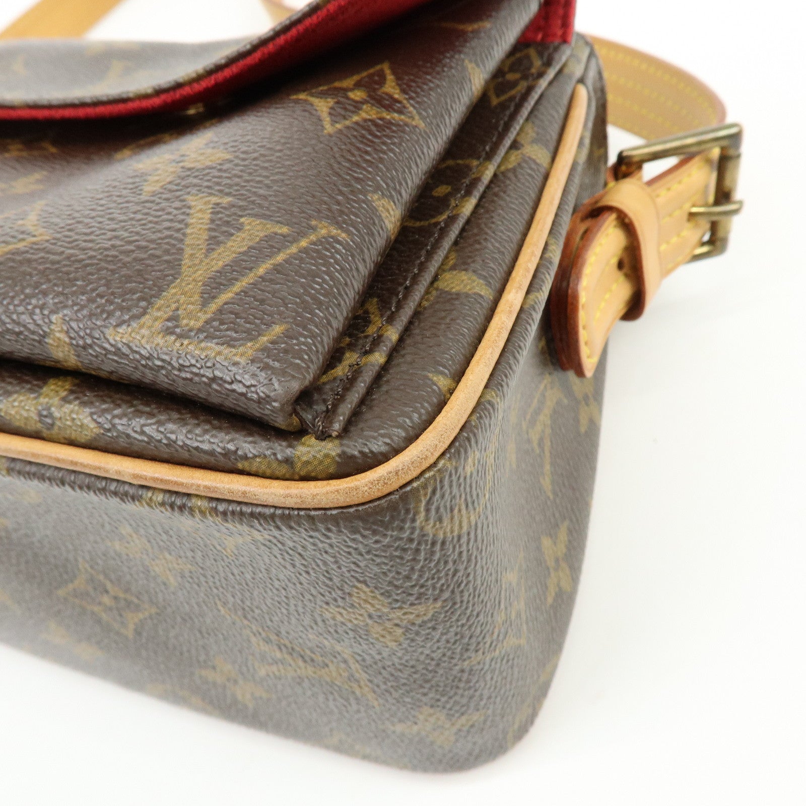 Louis Vuitton Monogram Vivacite Shoulder Bag Hand Bag M51164