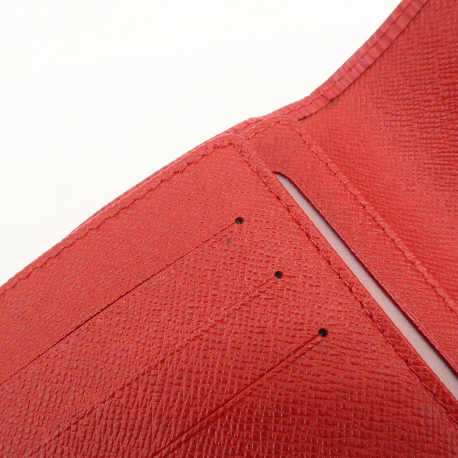 Louis Vuitton Epi Portefeuille Koala Wallet Rouge M5801E