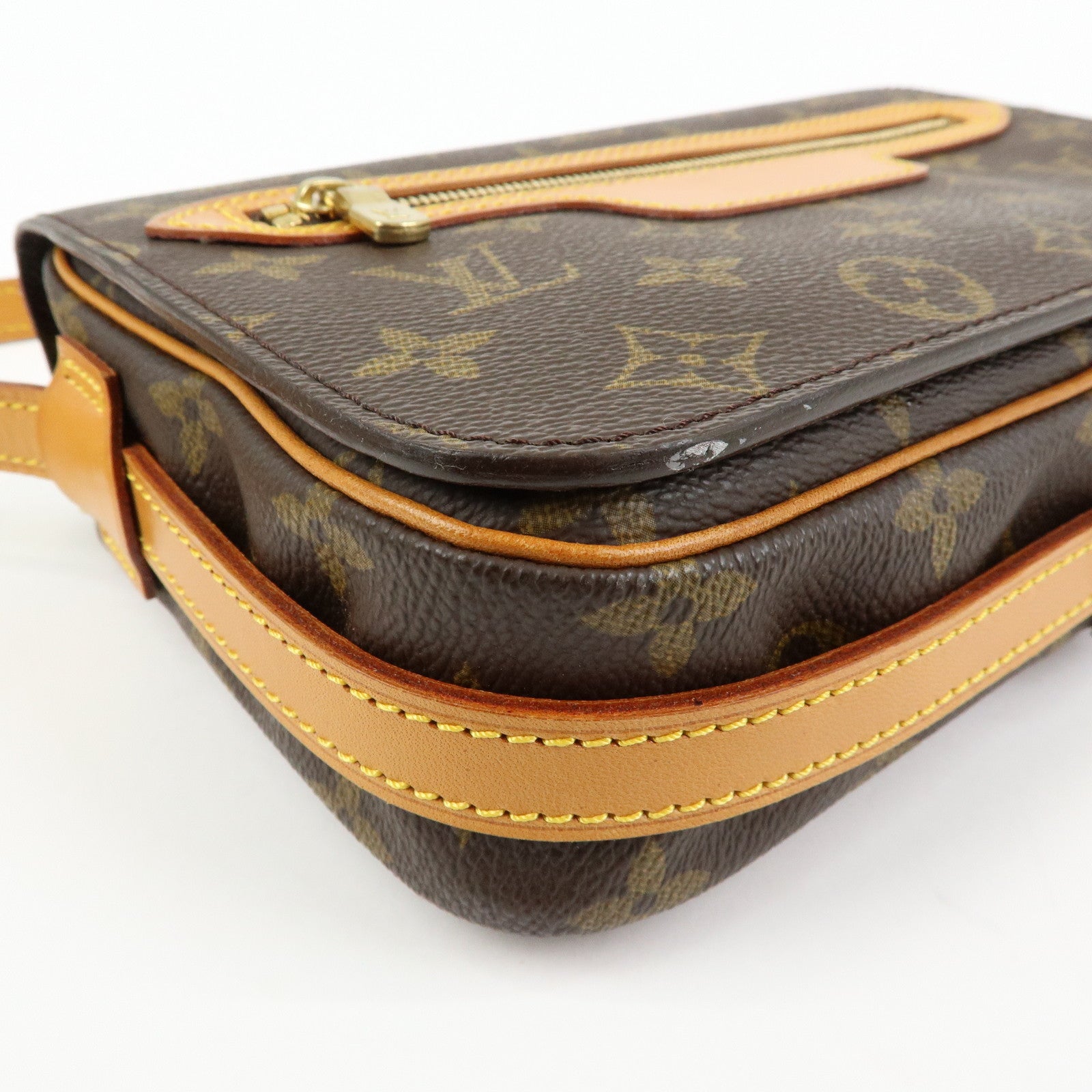 Louis Vuitton Monogram Saint Germain 24 Shoulder Bag Brown M51210
