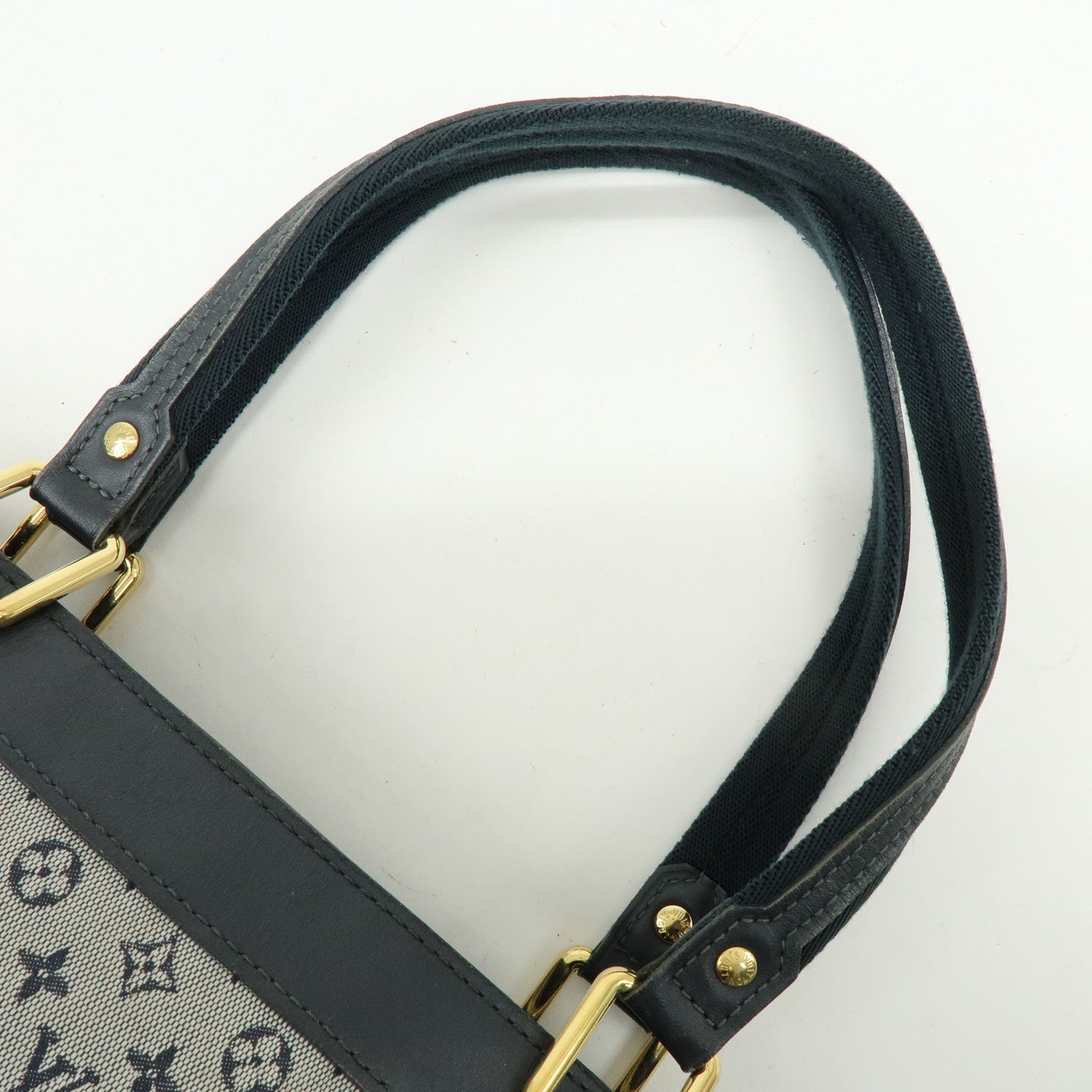 Louis Vuitton Monogram Mini Lucille PM Hand Bag Blue M92676