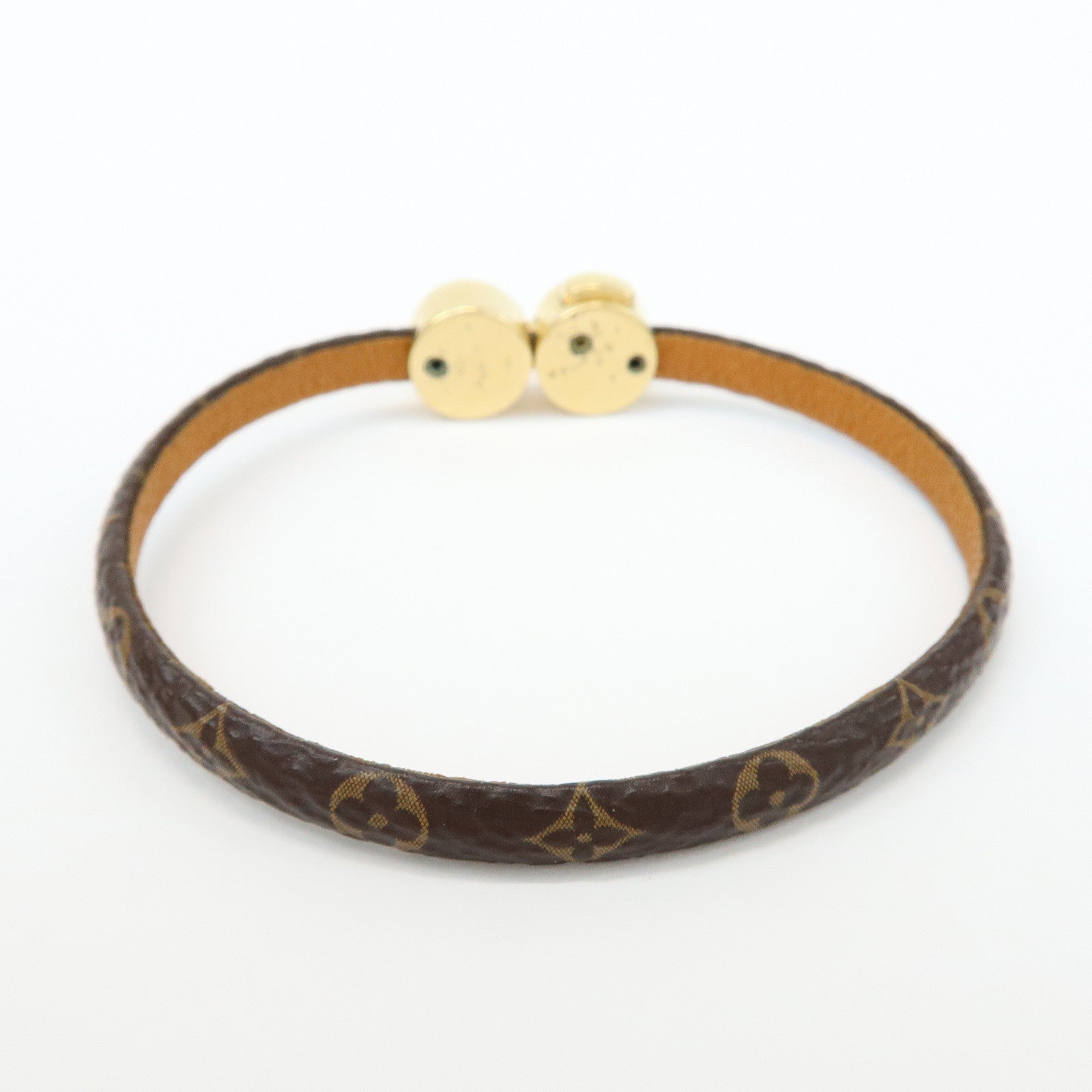 Louis Vuitton Monogram Historic Mini Bracelet Size 17 M6407F