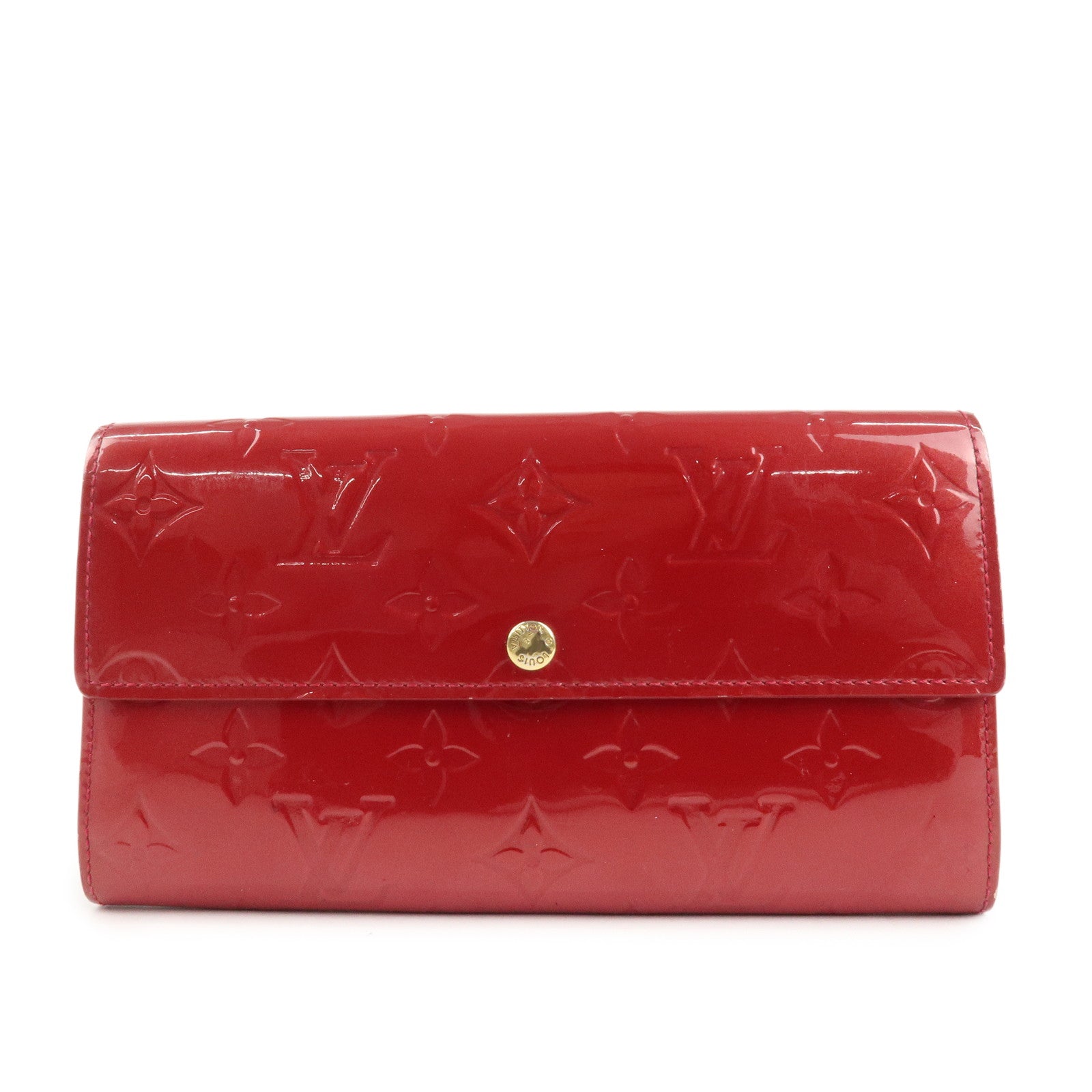 Louis Vuitton Monogram Vernis Leather Portefeuille Sarah M93530 Used
