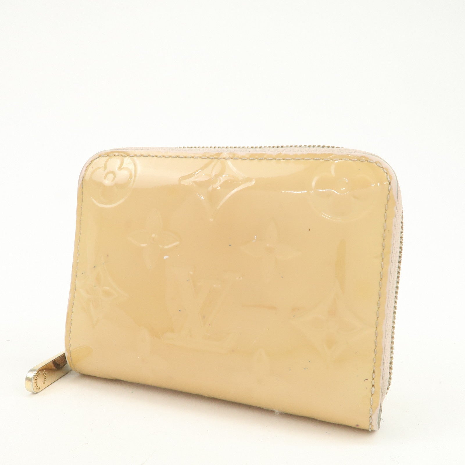 Louis Vuitton Monogram Vernis Leather Set of 2 Wallet M91979/M90203