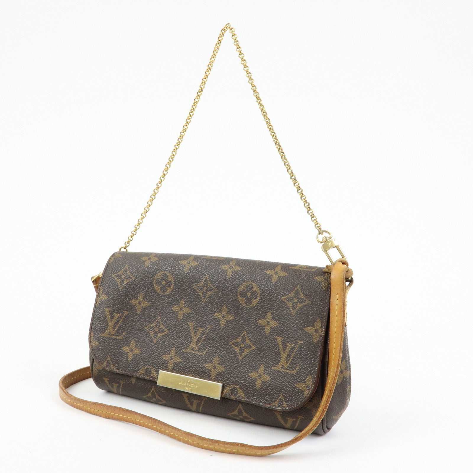 Louis Vuitton Monogram Favorite PM 2Way Shoulder Bag Brown M40717