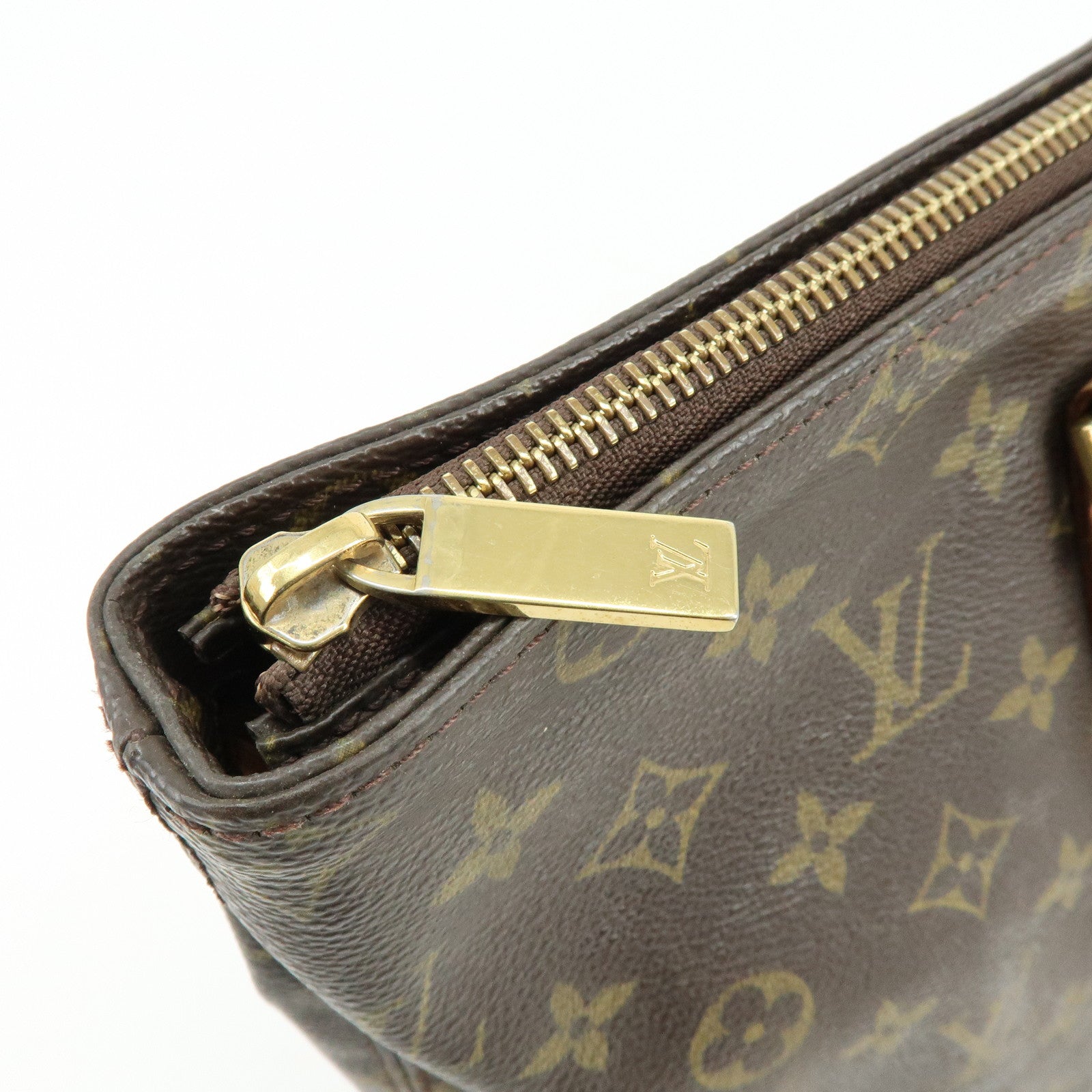 Louis Vuitton Monogram Cabas Mezzo Tote Bag Shoulder Bag M51151