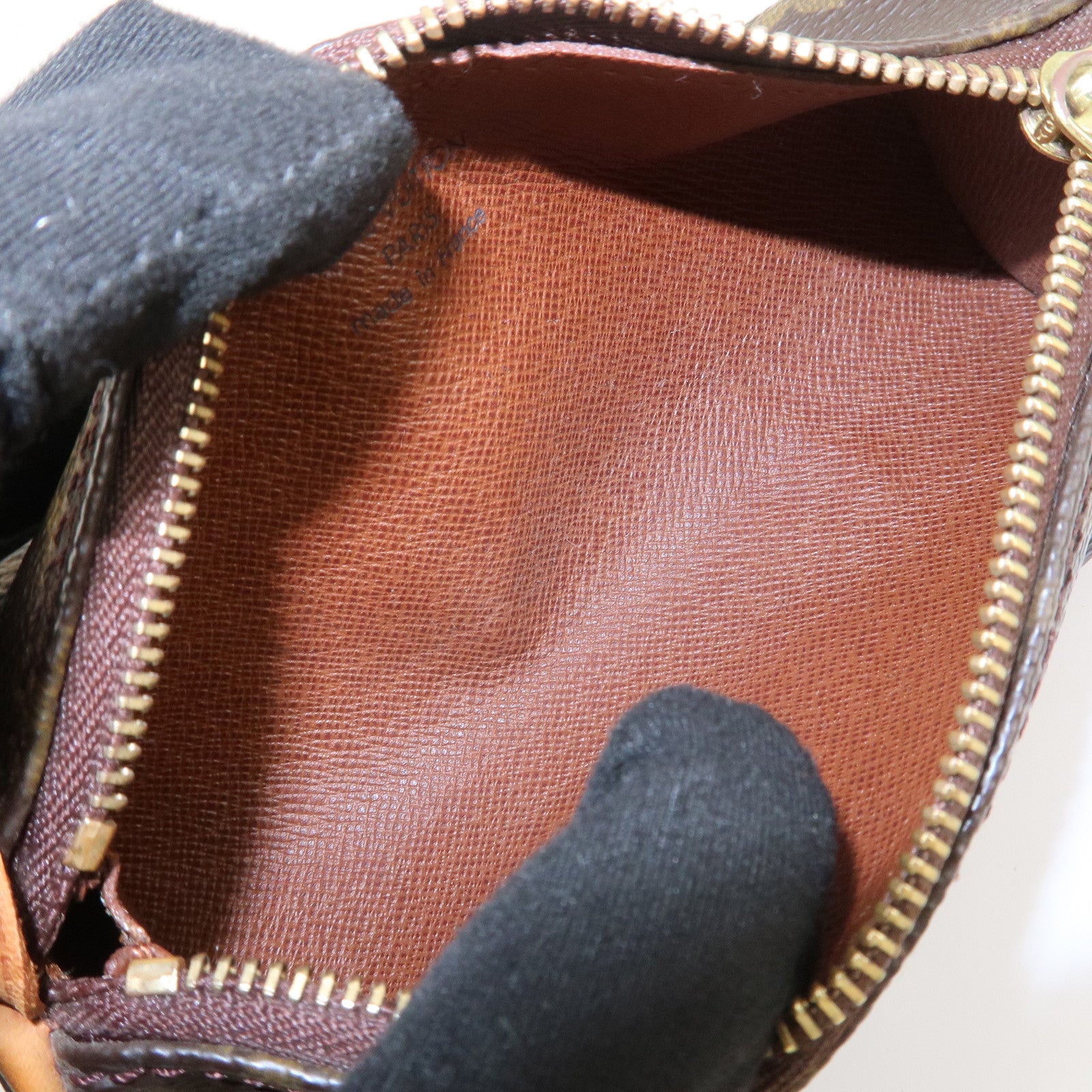 Louis Vuitton Monogram Mini Pouch for Papillon Bag Brown