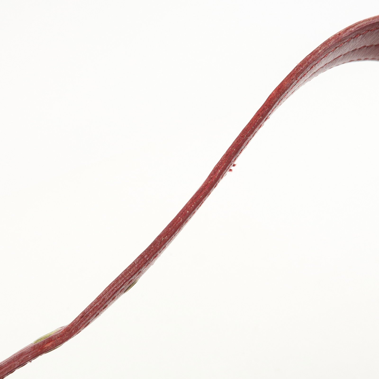 COACH Leather Shoulder Bag Hand Bag Red