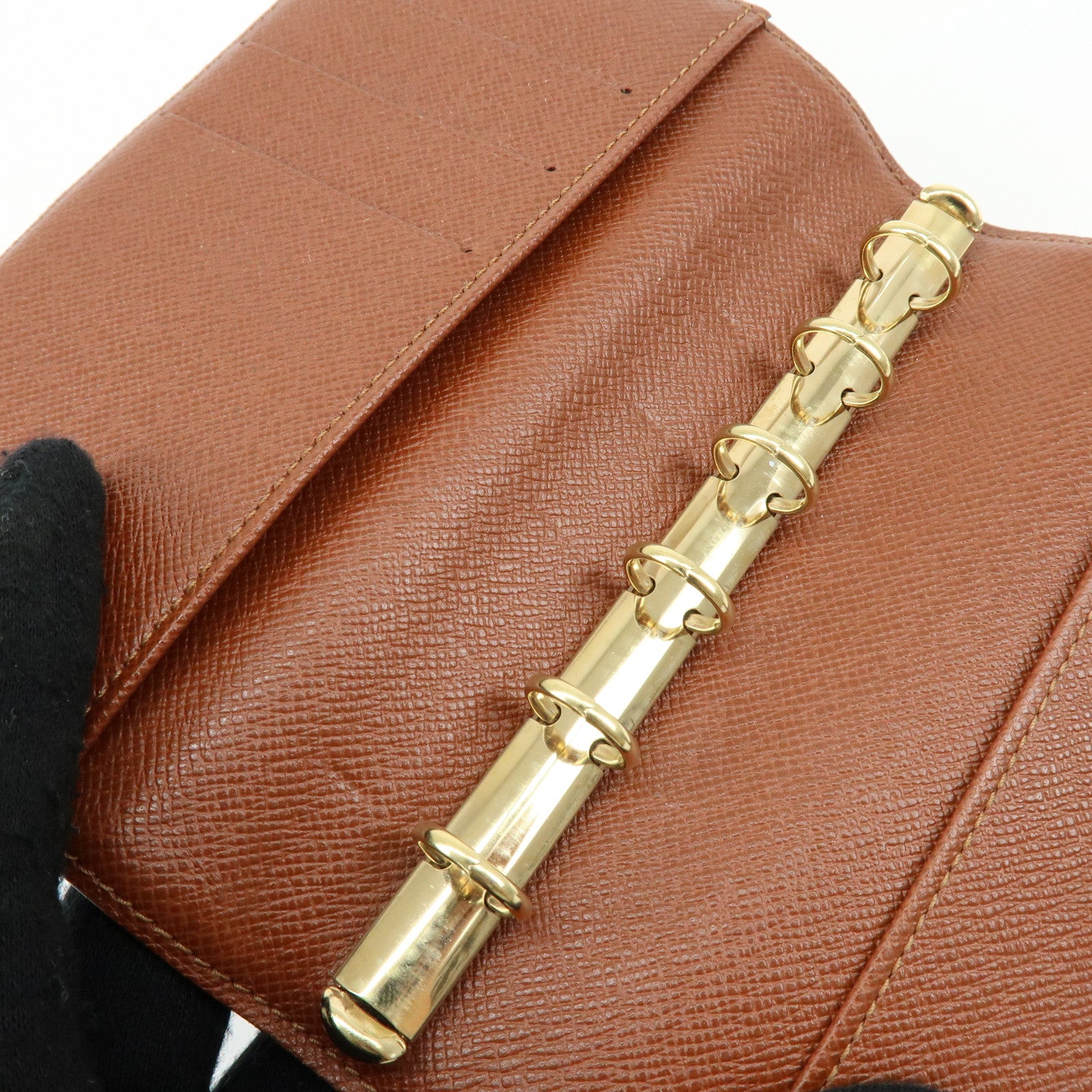 Louis Vuitton Monogram Agenda PM Planner Cover Brown R20005