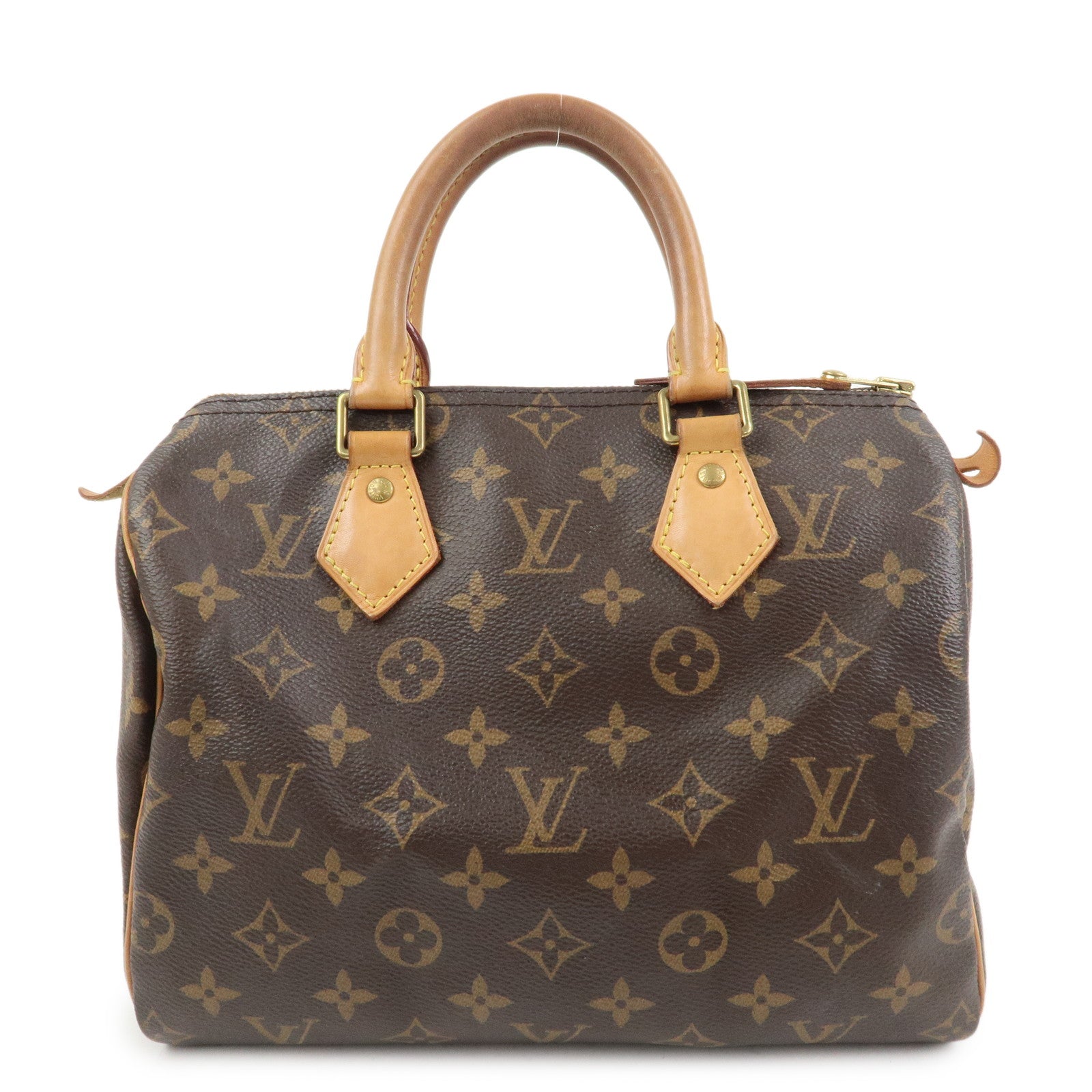 Louis Vuitton Monogram Speedy 25 Hand Bag Boston Bag M41109