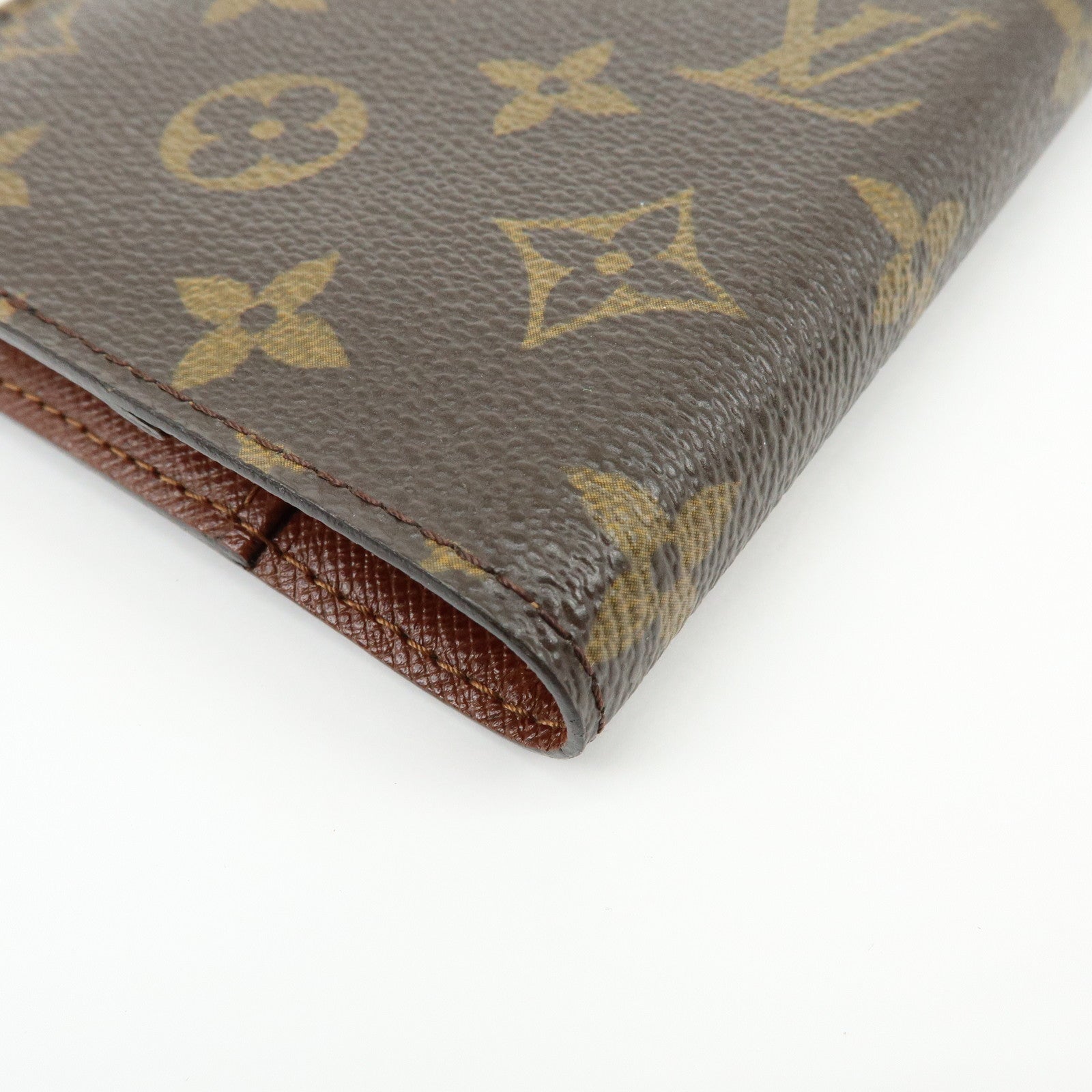 Louis Vuitton Monogram Agenda PM Planner Cover Brown R20005