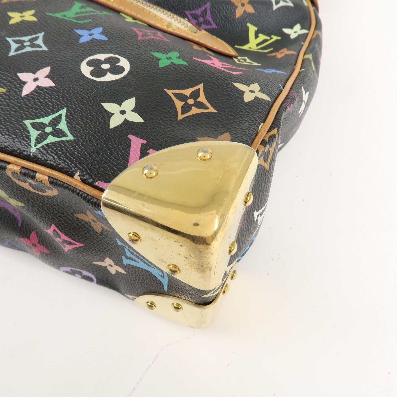 Louis Vuitton Monogram Multicolor Boulogne Shoulder Bag Noir M92638 Used