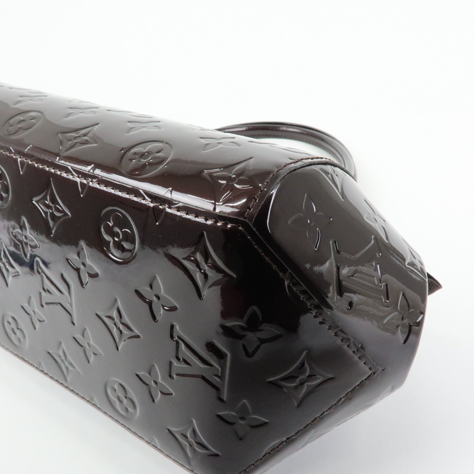 Louis Vuitton Monogram Vernis Leather Sherwood PM Hand Bag M91493