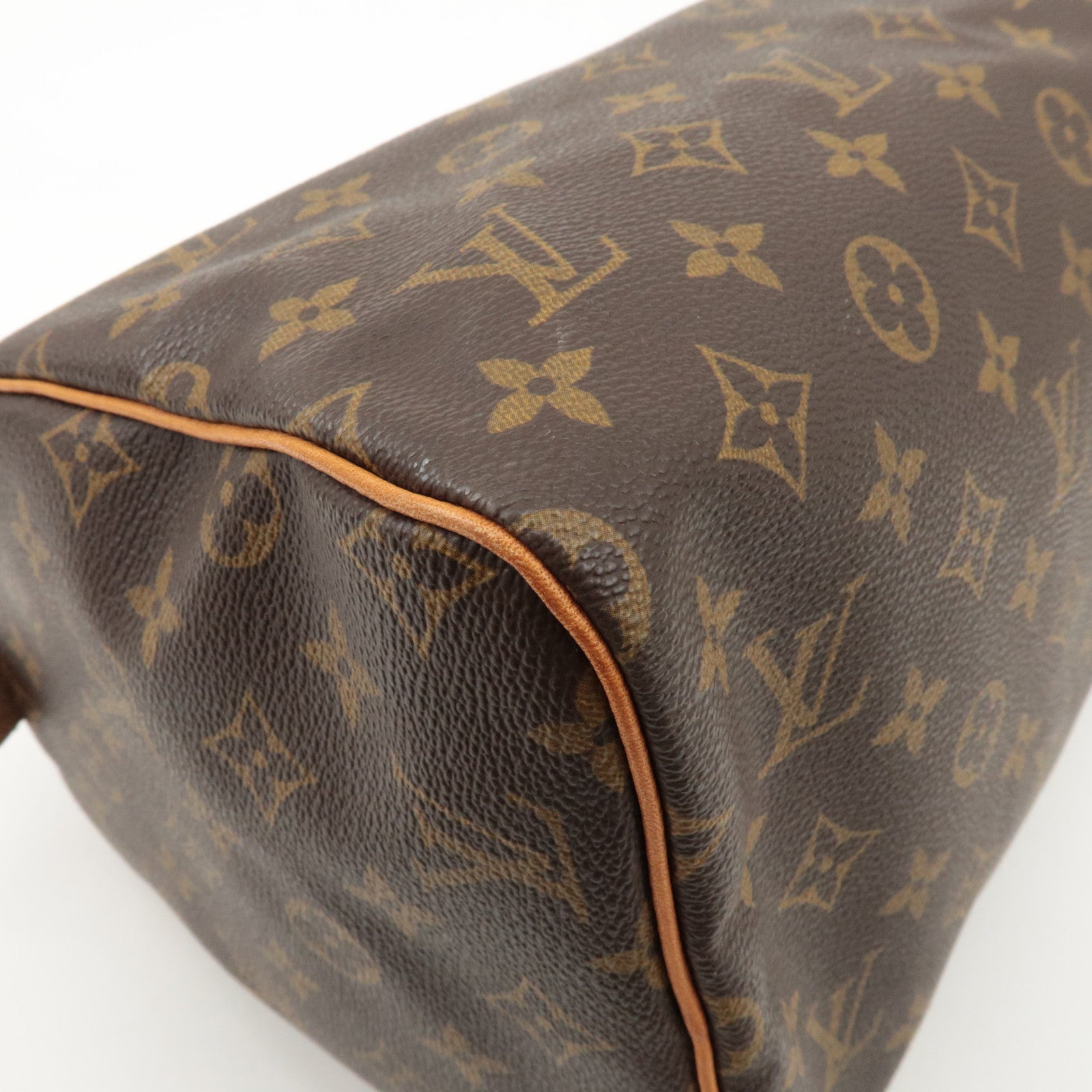 Louis Vuitton Monogram Speedy 30 Hand Bag Boston Bag M41526 Used