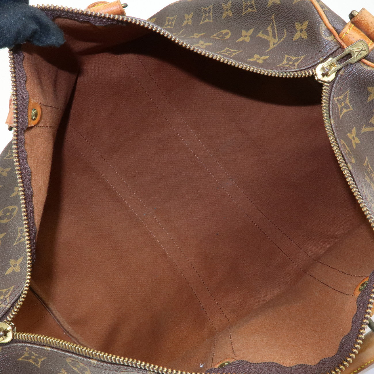 Louis Vuitton Monogram Keep All Bandouliere 45 Boston Bag M41418