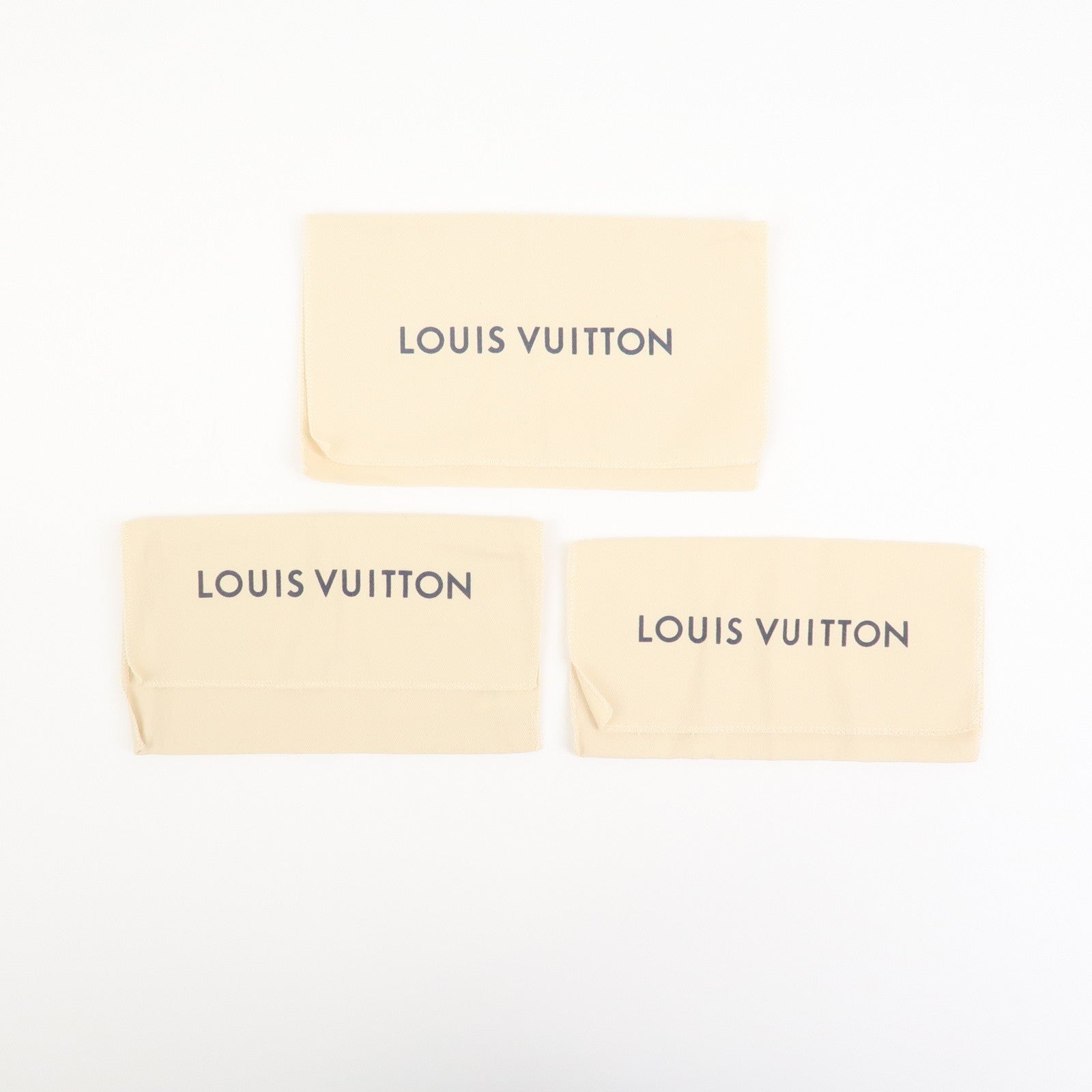 Louis Vuitton Set of 14 Dust Bag Storage Bag Flap Drawstring Style
