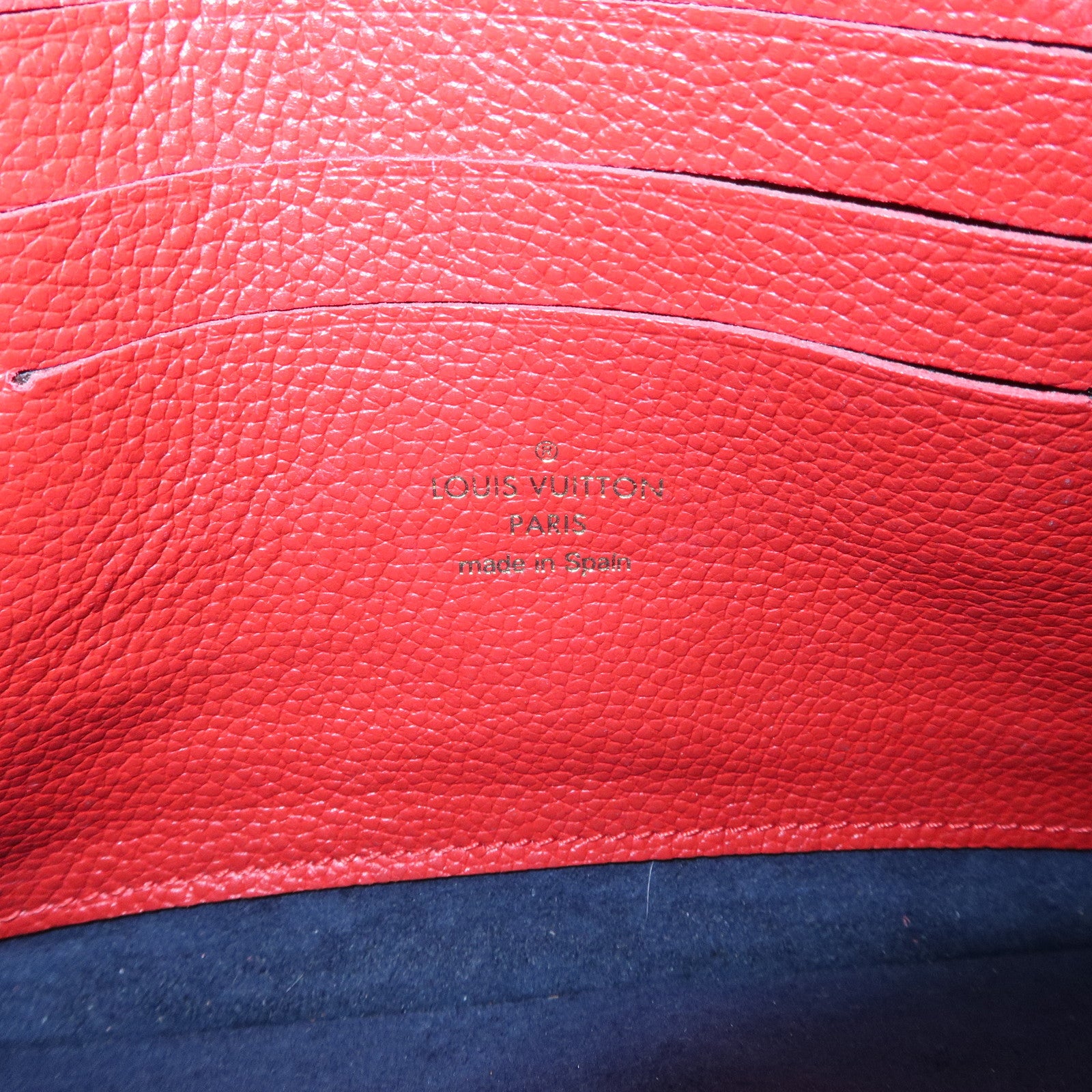 Louis Vuitton Monogram Empreinte Pochette Double Zip M63916 Used
