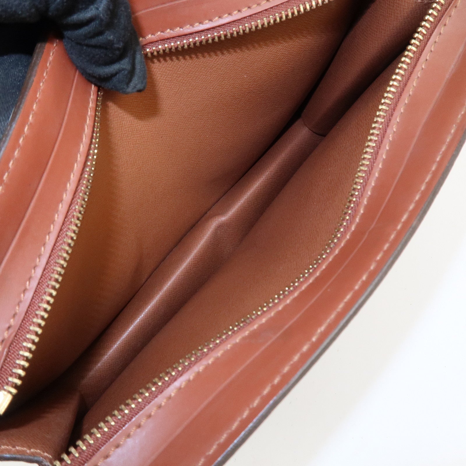 Louis Vuitton Monogram Pochette Homme Clutch Bag Brown M51795