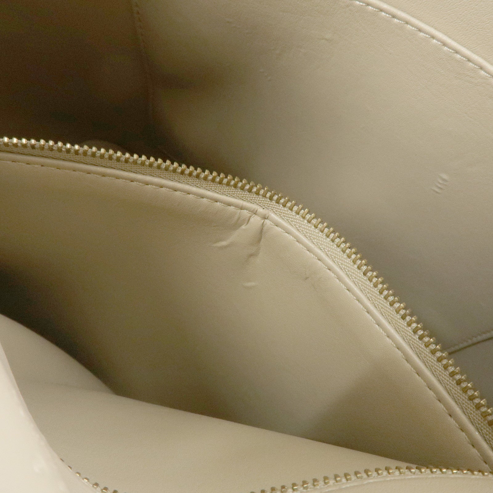 Louis Vuitton Monogram Vernis Houston Tote Hand Bag Beige M91004