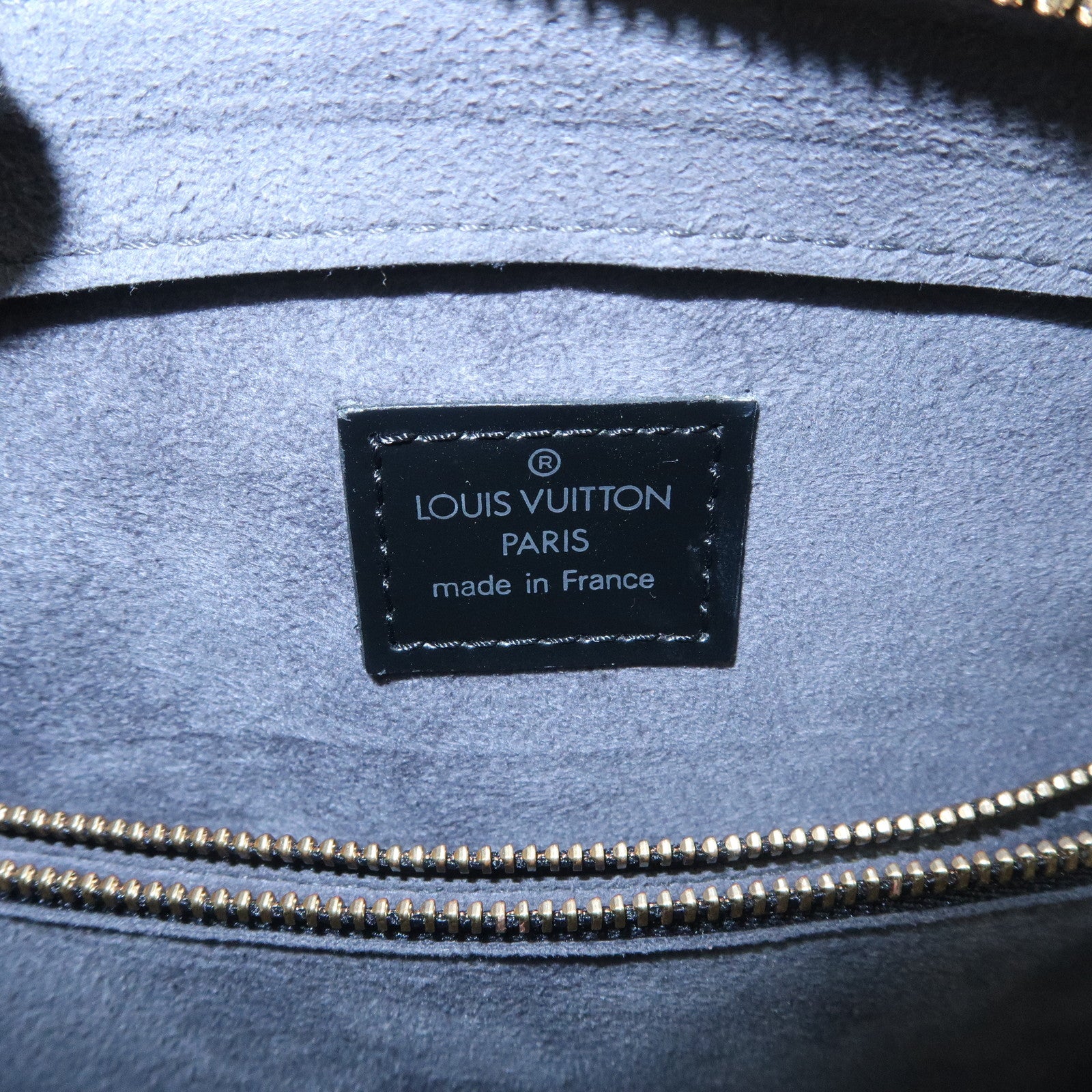 Louis Vuitton Epi Leather Pont Neuf Hand Bag Black Noir M52052