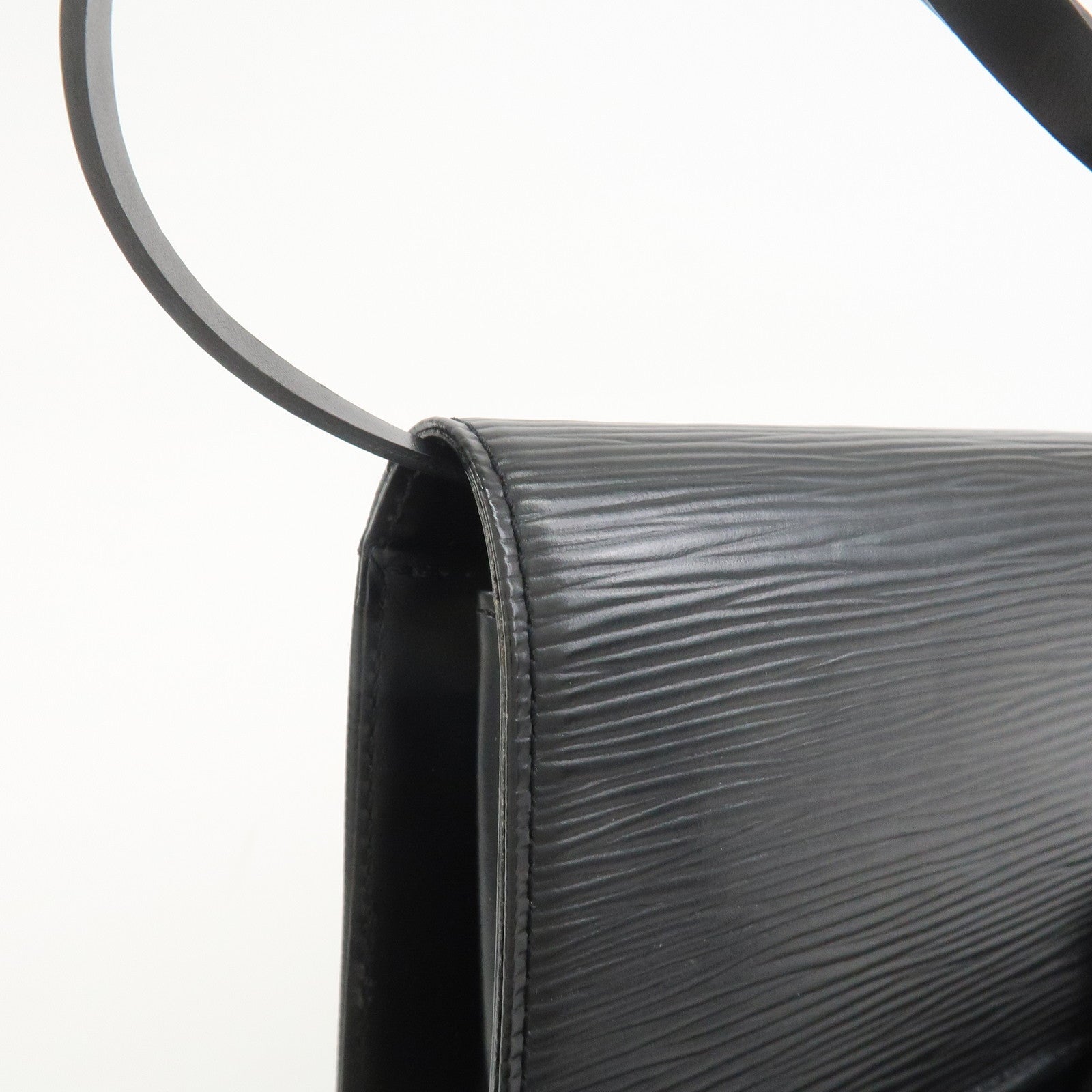 Louis Vuitton Epi Honfleur Shoulder Bag Hand Bag Noir Black M52732