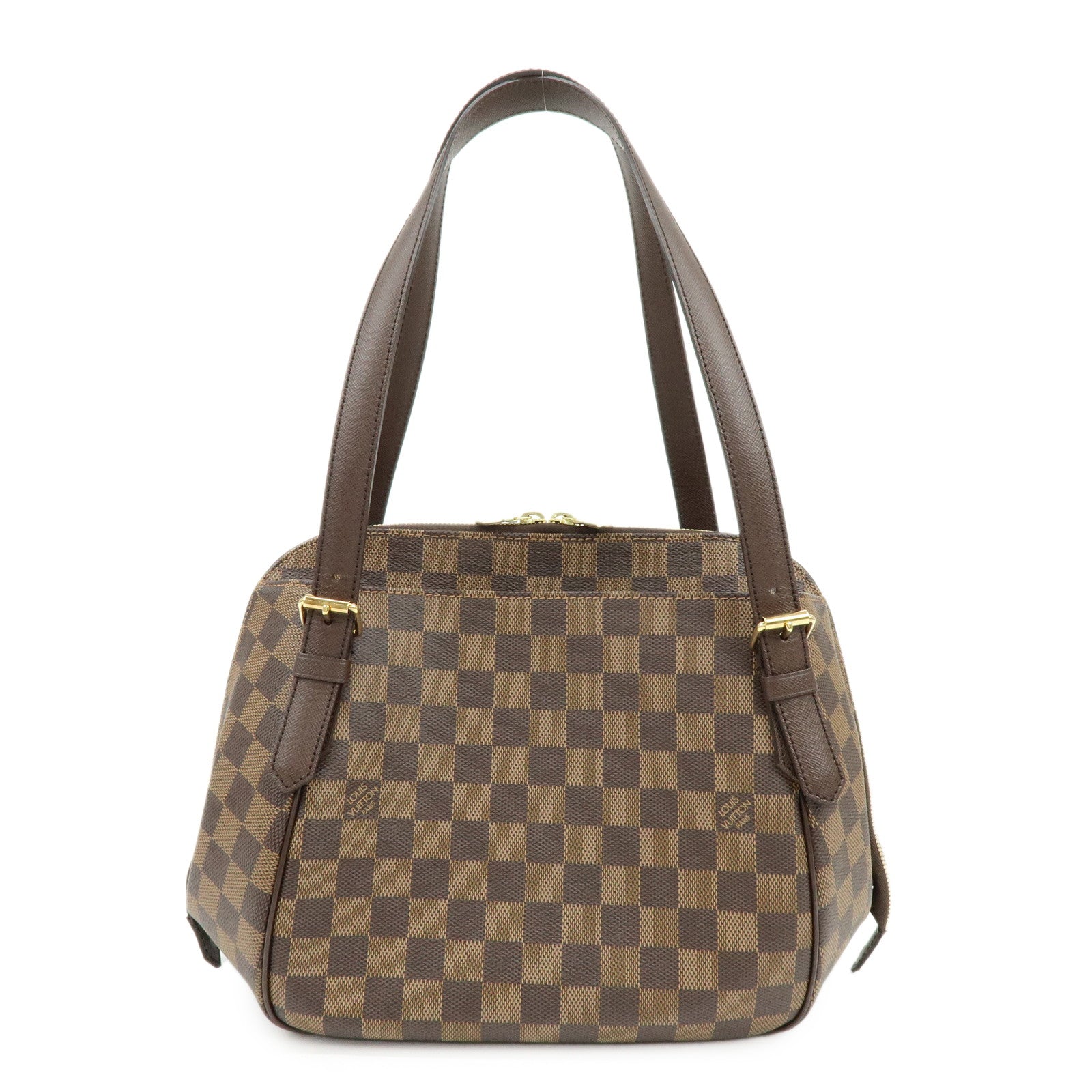 Louis Vuitton Damier Belem MM Hand Bag Damier Ebene N51174