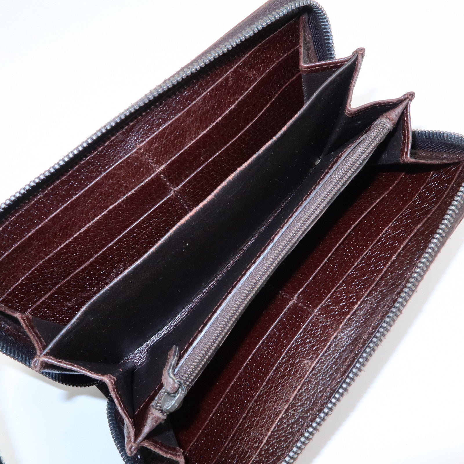 GUCCI Sherry Set of 2 GG Supreme Canvas Wallet 658634 435292