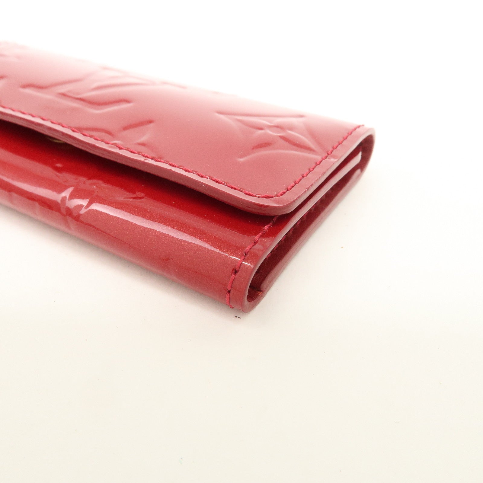 Louis Vuitton Vernis Multicles 4 Key Case Key Holder Cerise M91976
