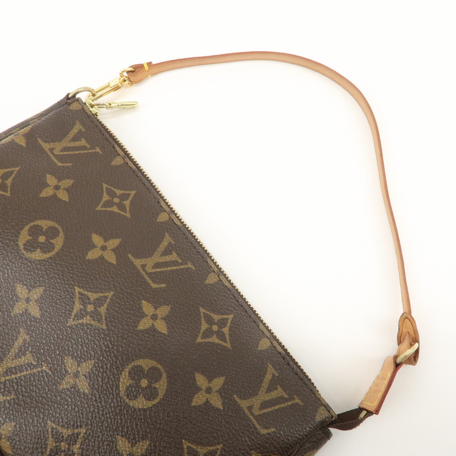 Louis Vuitton Monogram Pochette Accessoires Pouch Hand Bag M51980