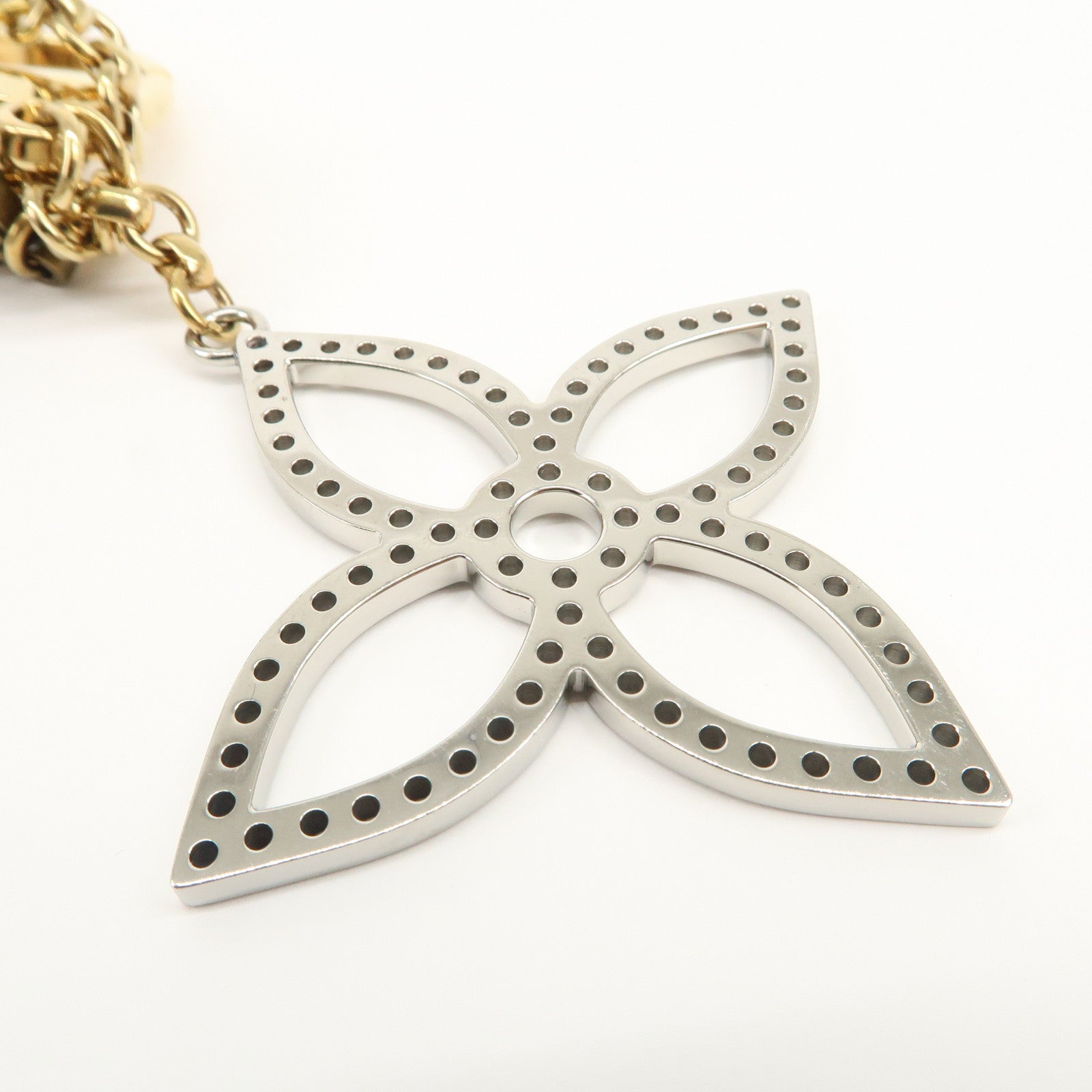 Louis Vuitton Bijoux Sac Tapage Metal Bag Charm Gold Silver M65090