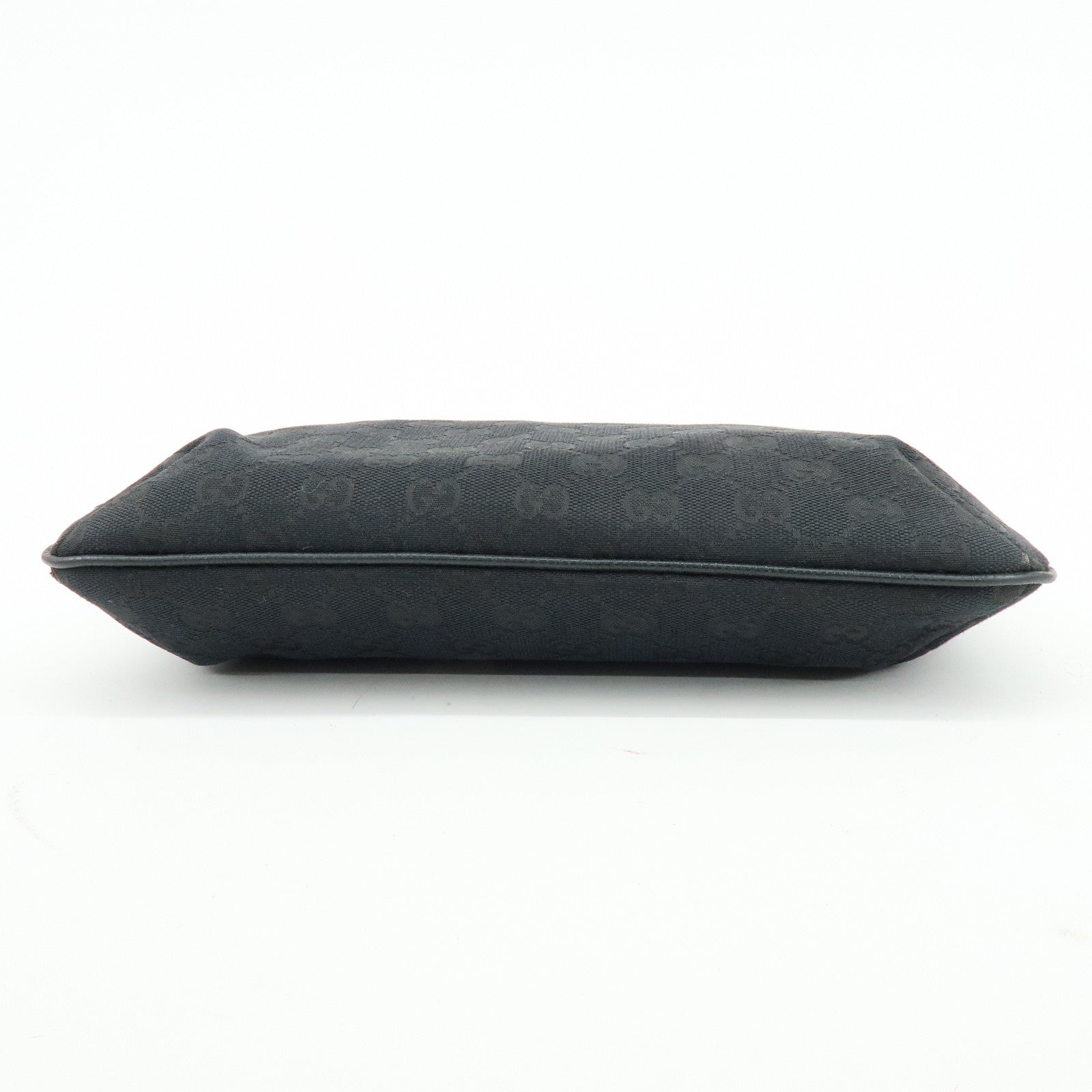 GUCCI Sherry Leather Shoulder Bag Crossbody Bag Black 189749