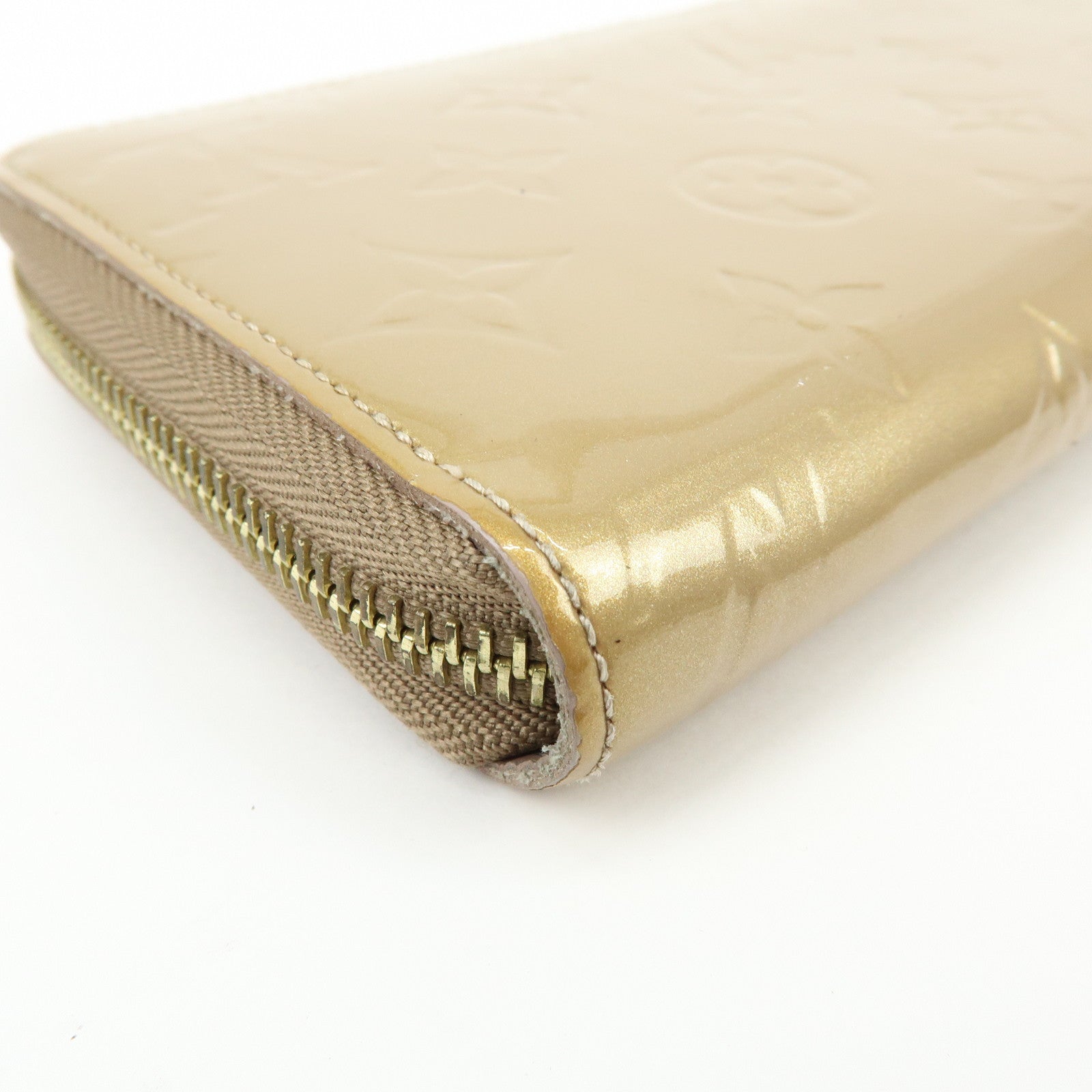 Louis Vuitton Monogram Vernis Round Zippy Long Wallet M91761