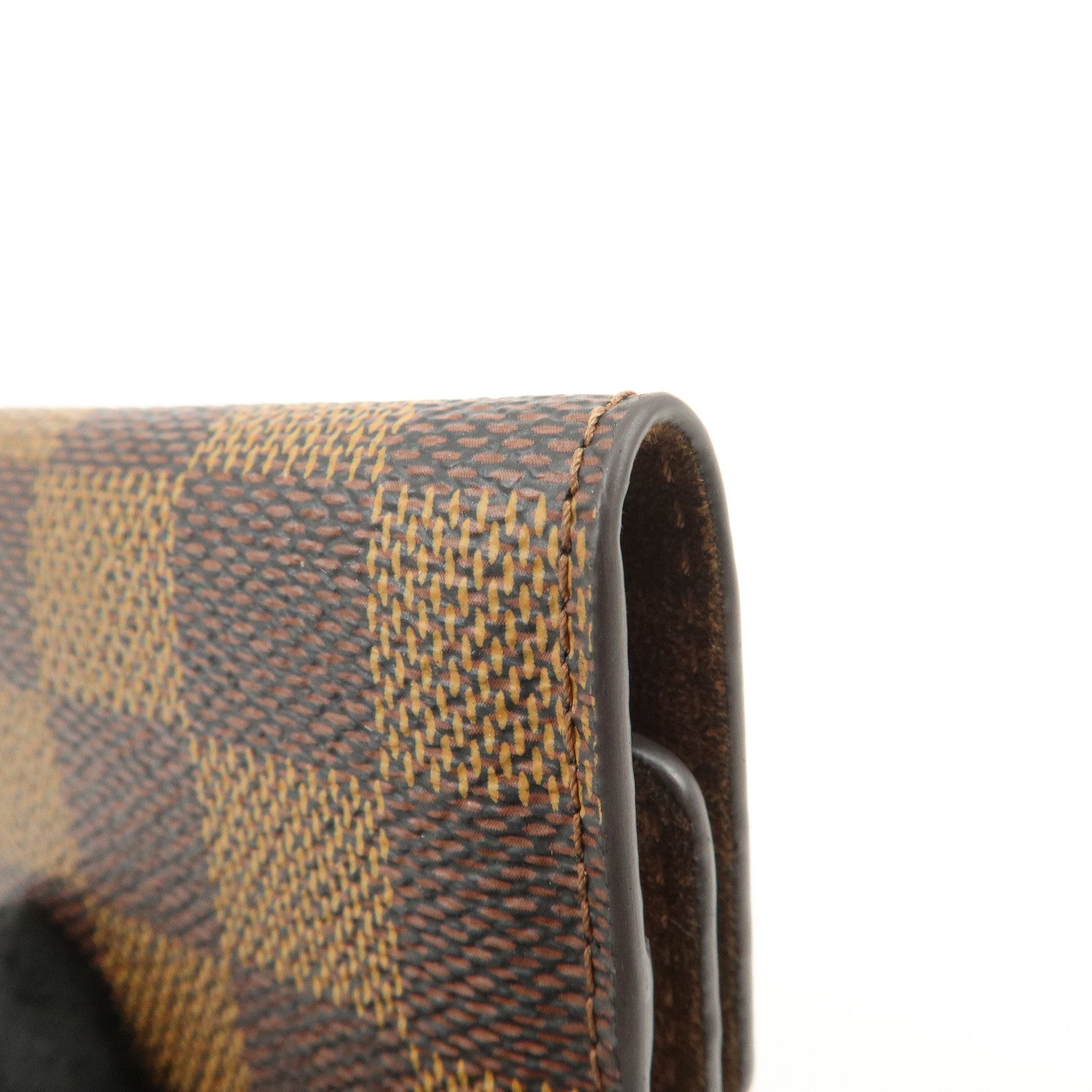 Louis Vuitton Damier Cufflinks Case Damier Ebene M64681