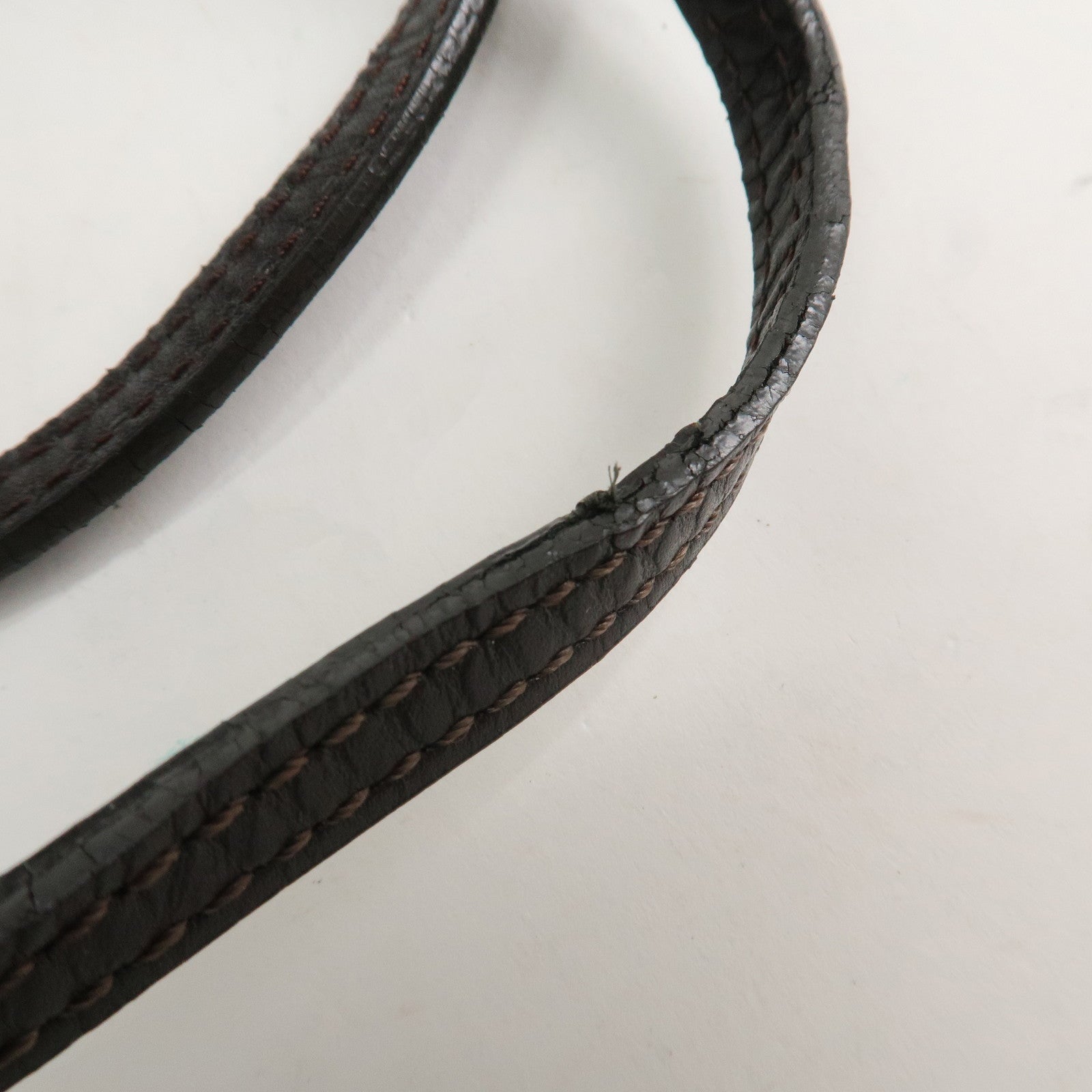 FENDI Zucca Canvas Leather Hand Bag Tote Bag Brown 8BH072