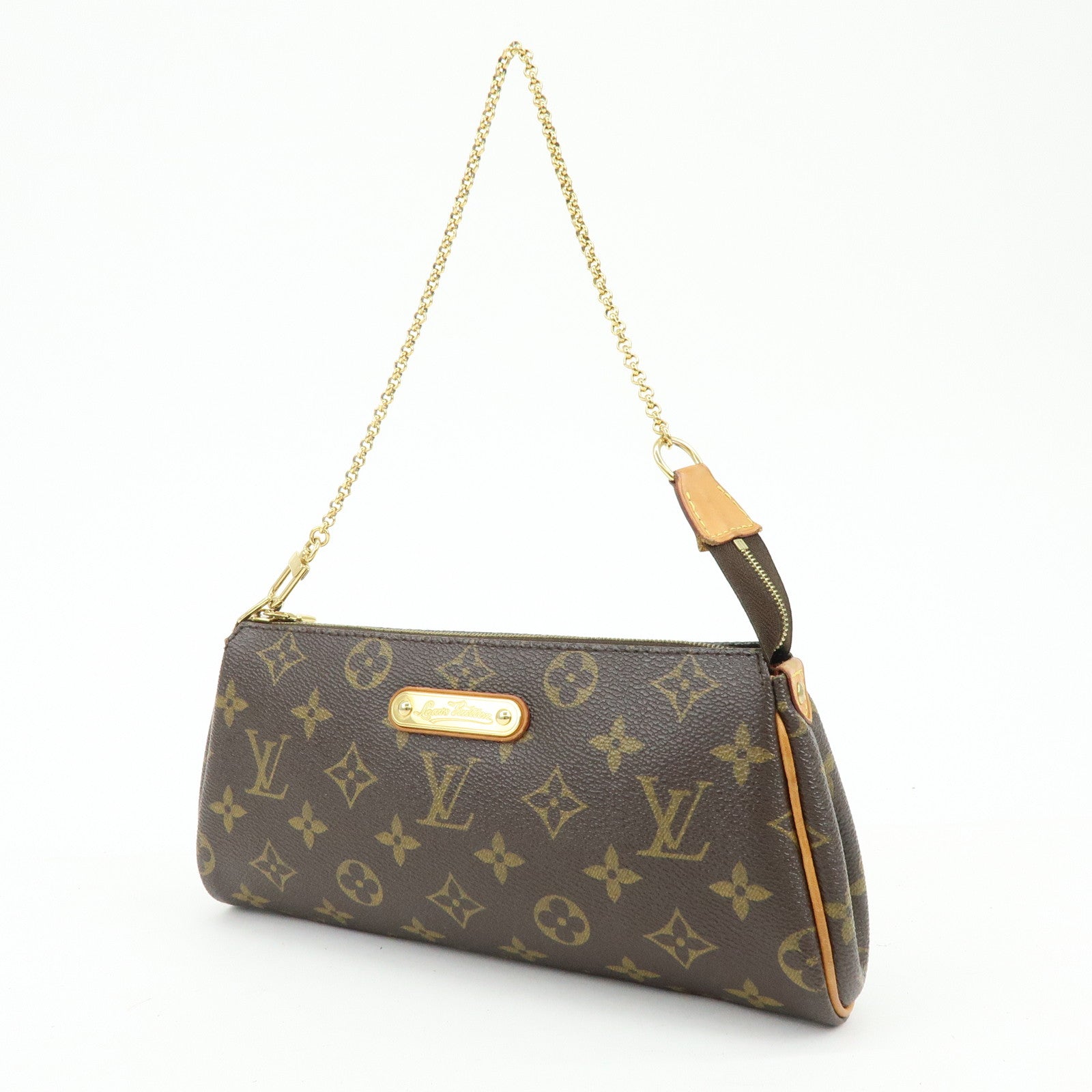 Louis Vuitton Monogram Eva 2Way Chain Shoulder Bag Brown M95567
