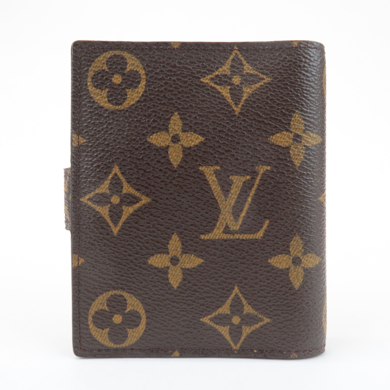 Louis Vuitton Monogram Agenda Mini Planner Cover Brown R20007 Used