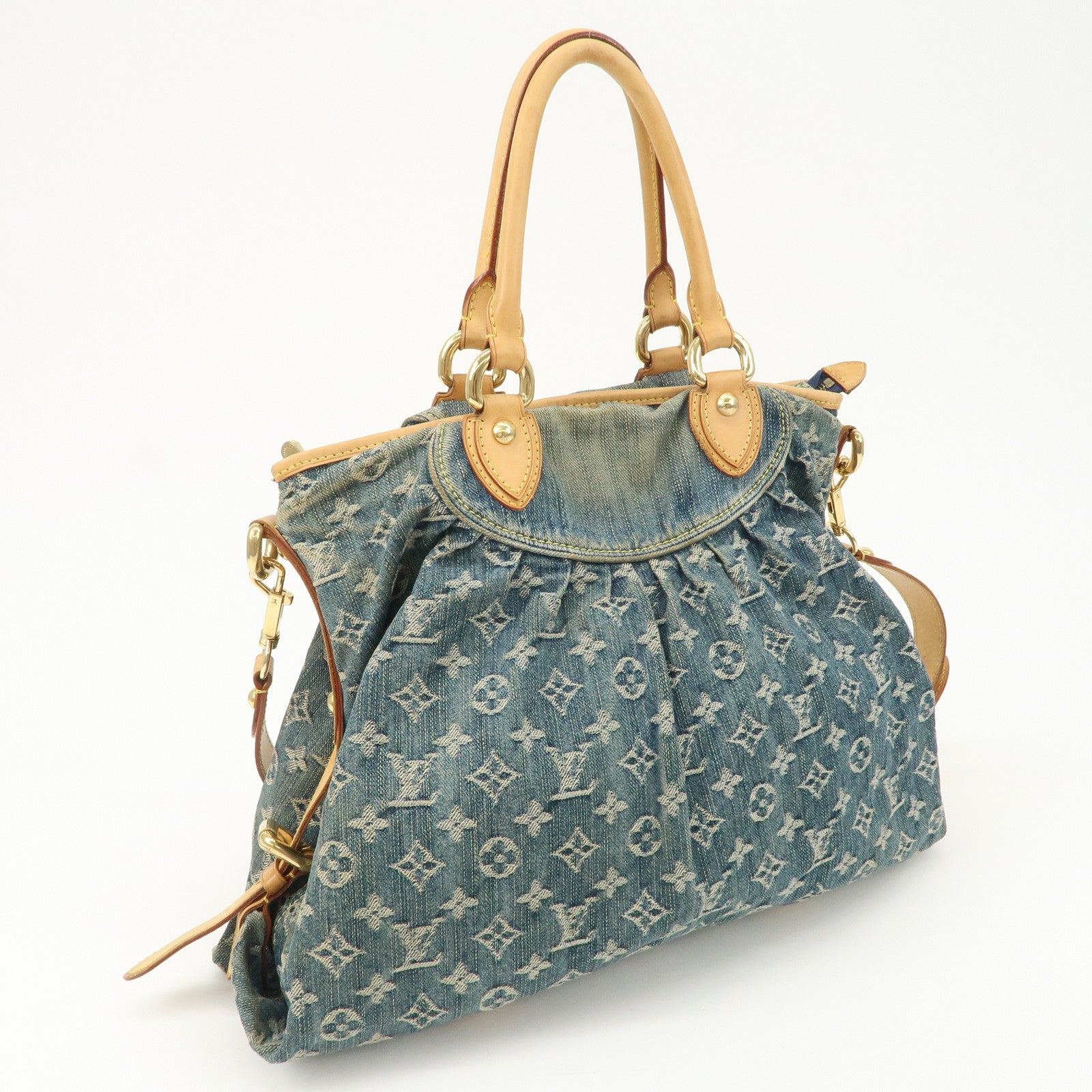 Louis Vuitton Monogram Denim Neo Cabby GM Shoulder Bag M95350